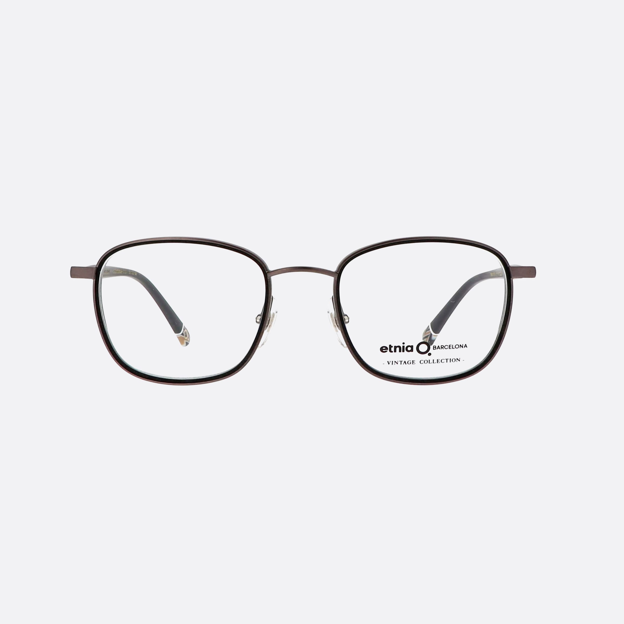 Etnia 53mm Barcelona Chez Thomas 7chezto Gmbk Grey Oval Men Eyeglasses - Side View
