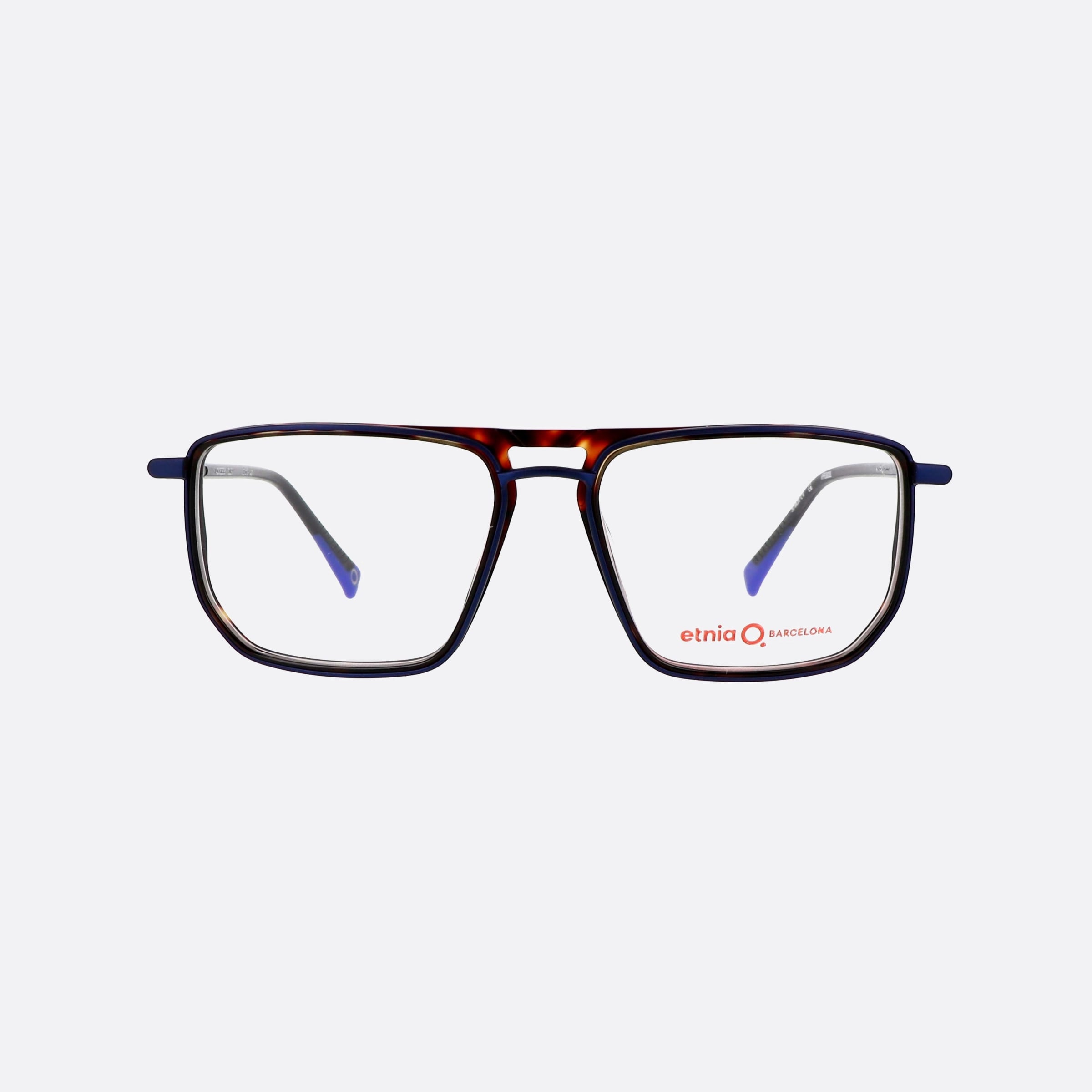 Etnia 55mm Barcelona Hackberry 7hackbe Blhv Tortoise Rectangle Men Eyeglasses - Side View