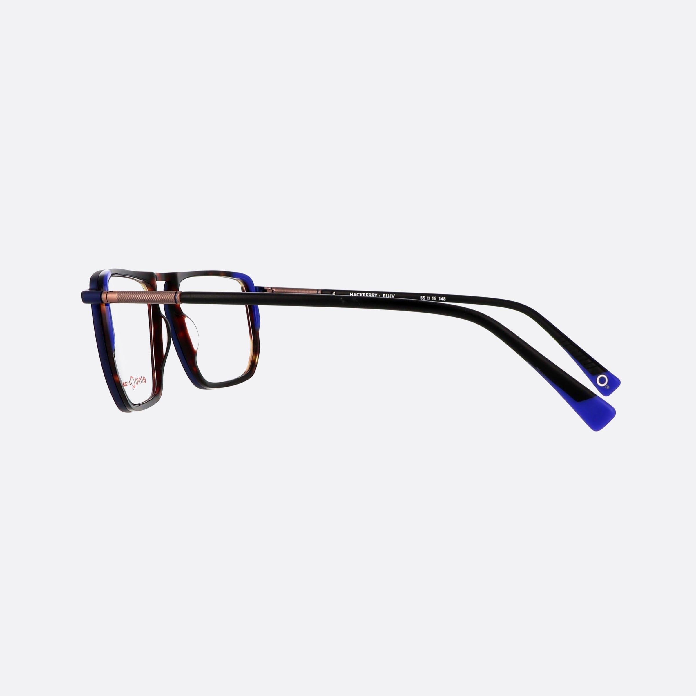 Etnia 55mm Barcelona Hackberry 7hackbe Blhv Tortoise Rectangle Men Eyeglasses - Detail View