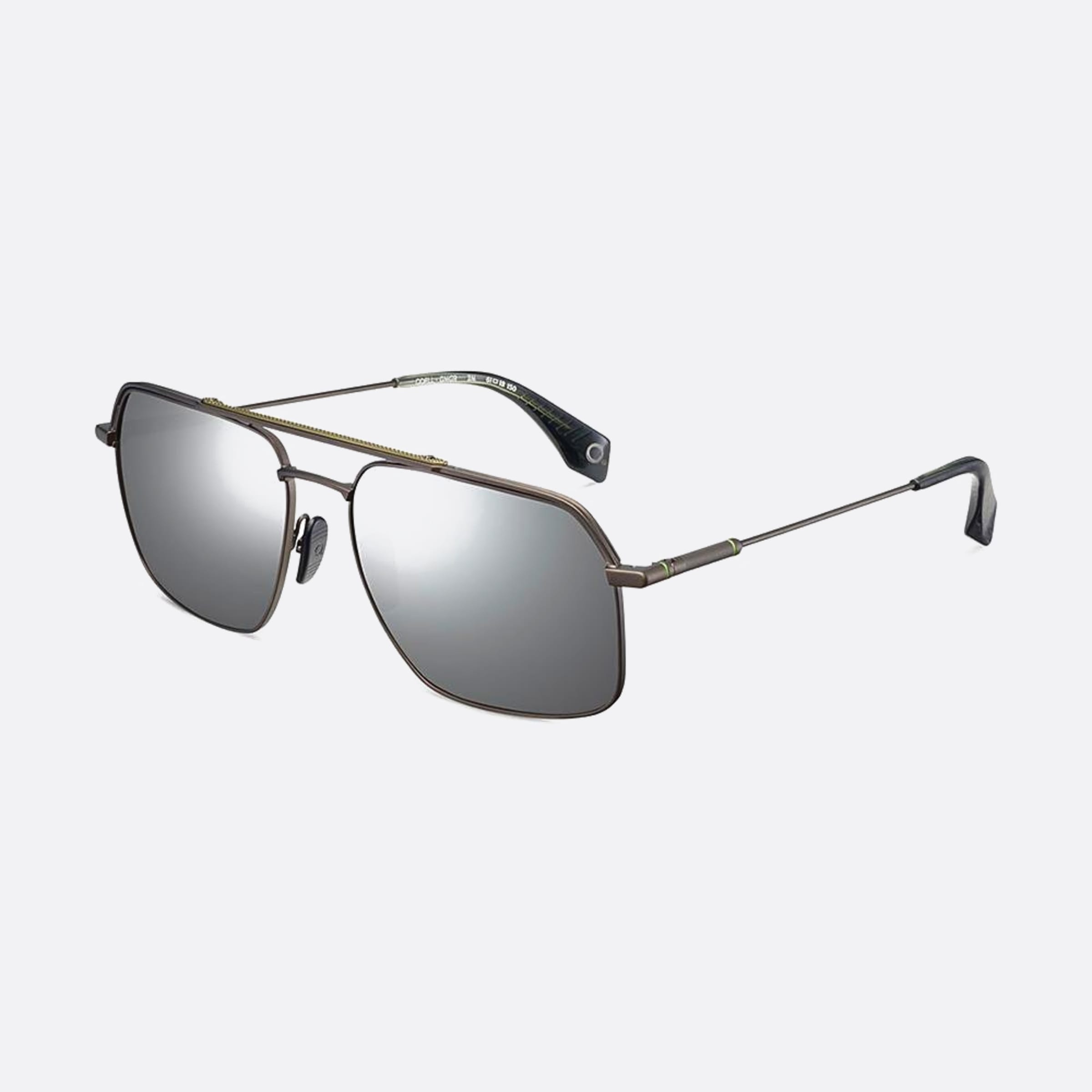 Etnia 60mm Barcelona Odell Gmgr Ruthenium Pilot Men Sunglasses - Side View