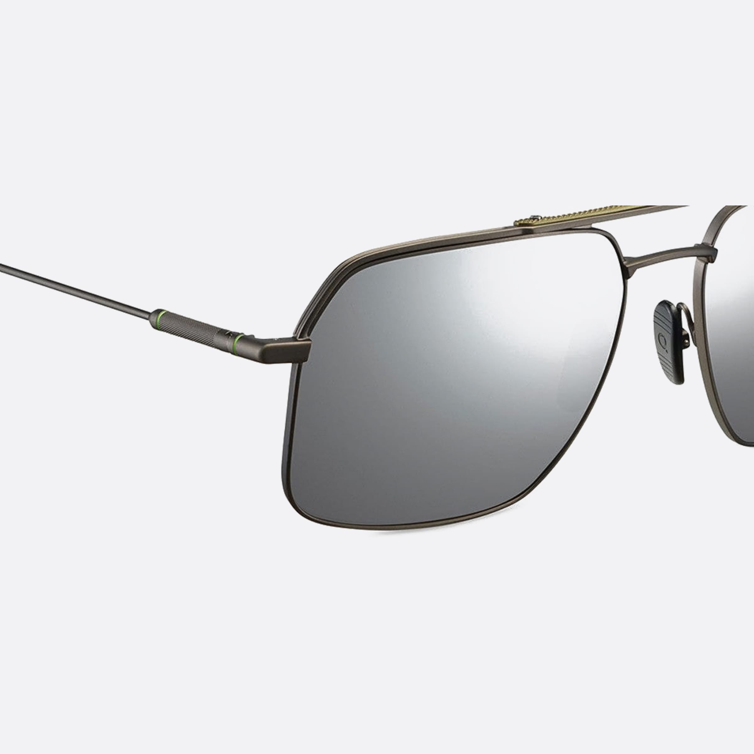 Etnia 60mm Barcelona Odell Gmgr Ruthenium Pilot Men Sunglasses - Detail View
