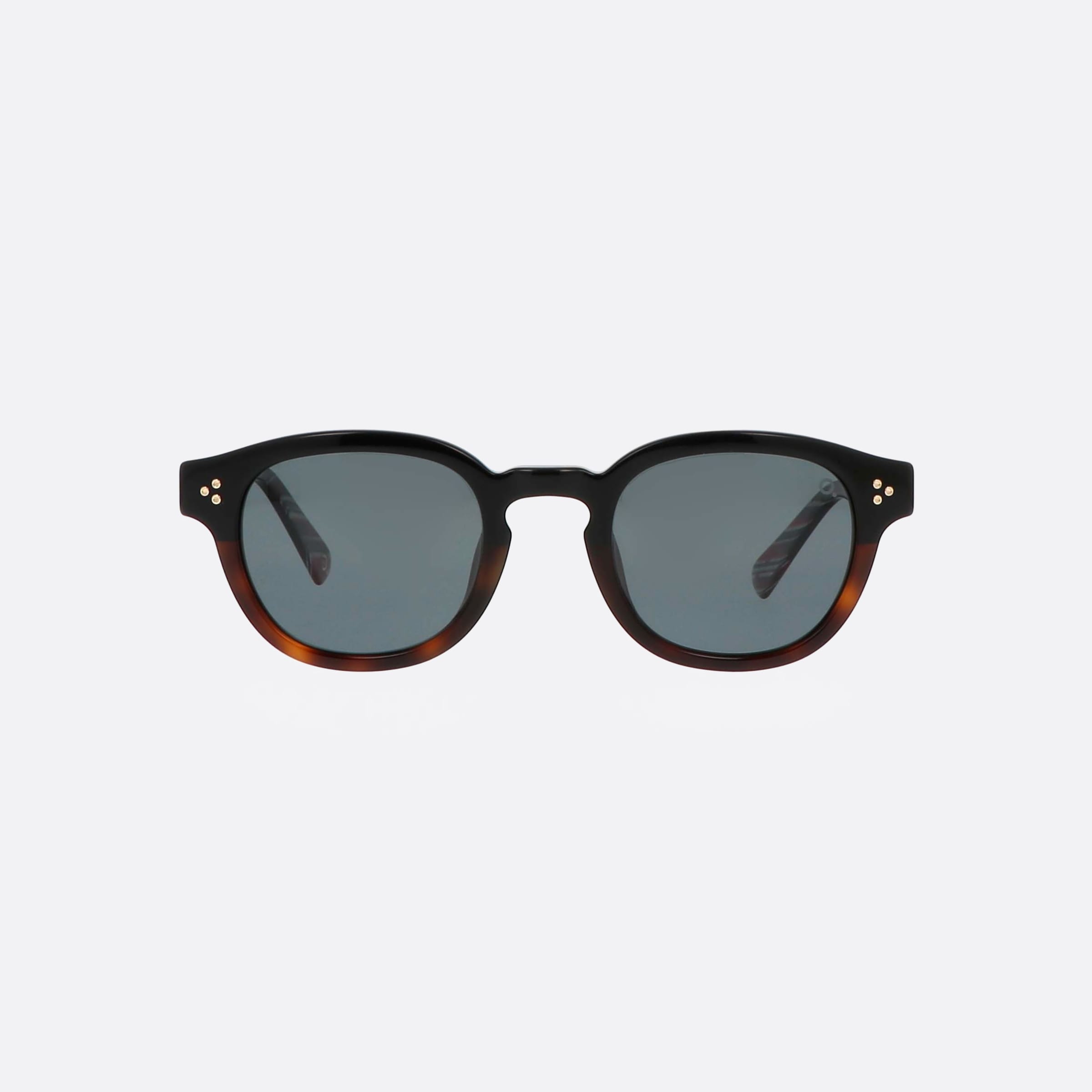 Etnia 48mm Barcelona Pala 5pala Bkhv Black Pantos Polarized Unisex Sunglasses - Side View