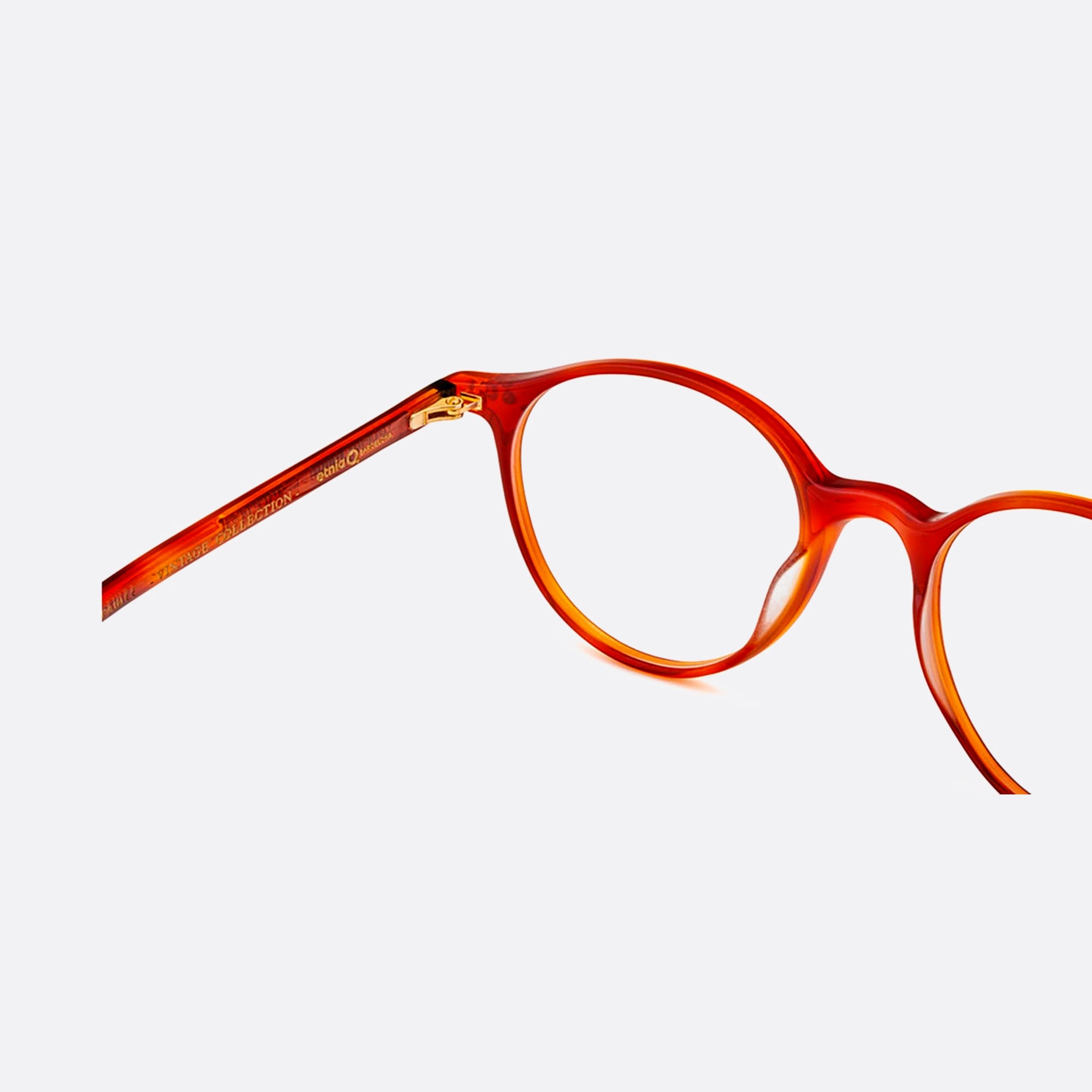 Etnia 50mm Barcelona Pearl District Hvog Orange Visor Unisex Eyeglasses - Detail View