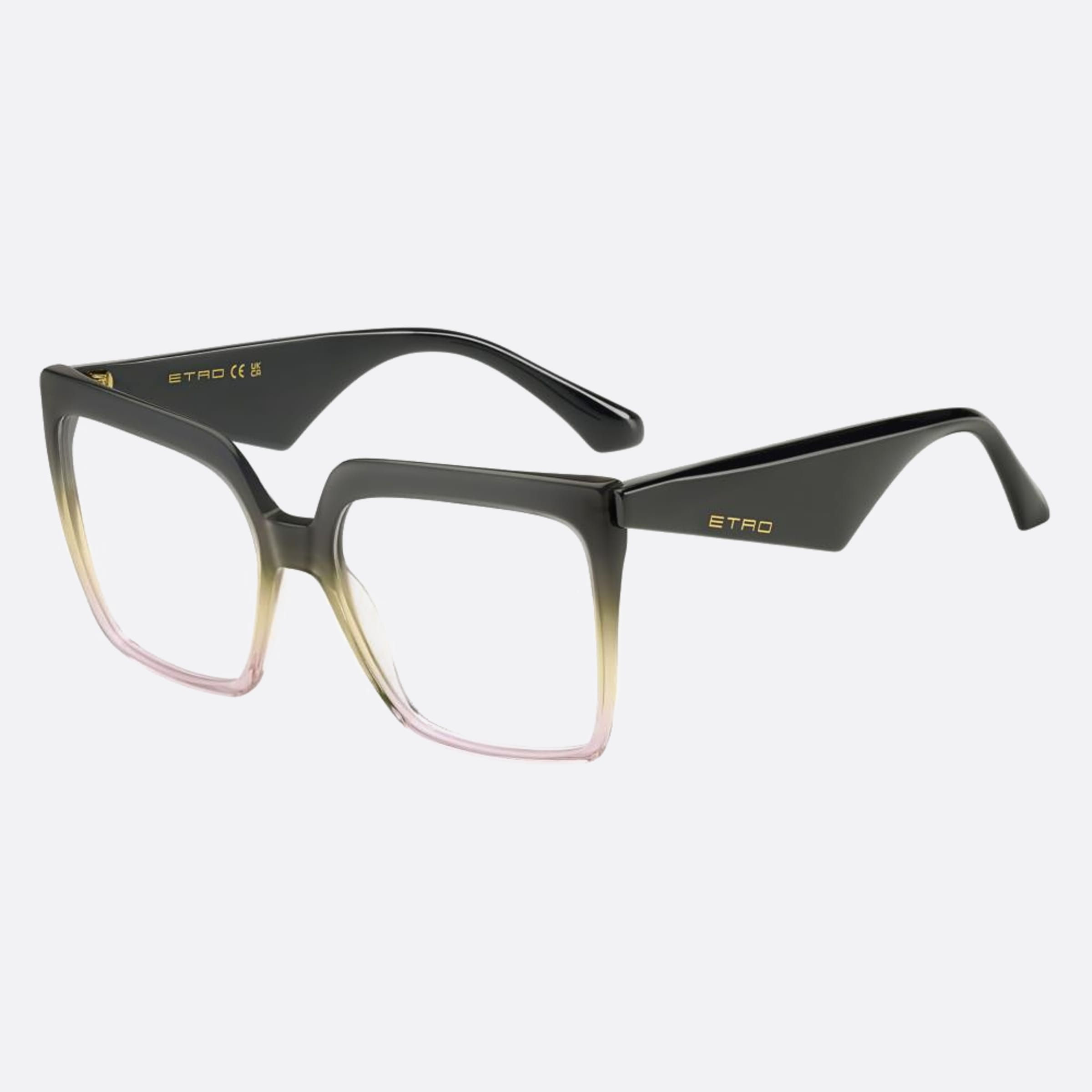 Etro 56mm Etro Xyo Grey Butterfly Women Eyeglasses - Side View