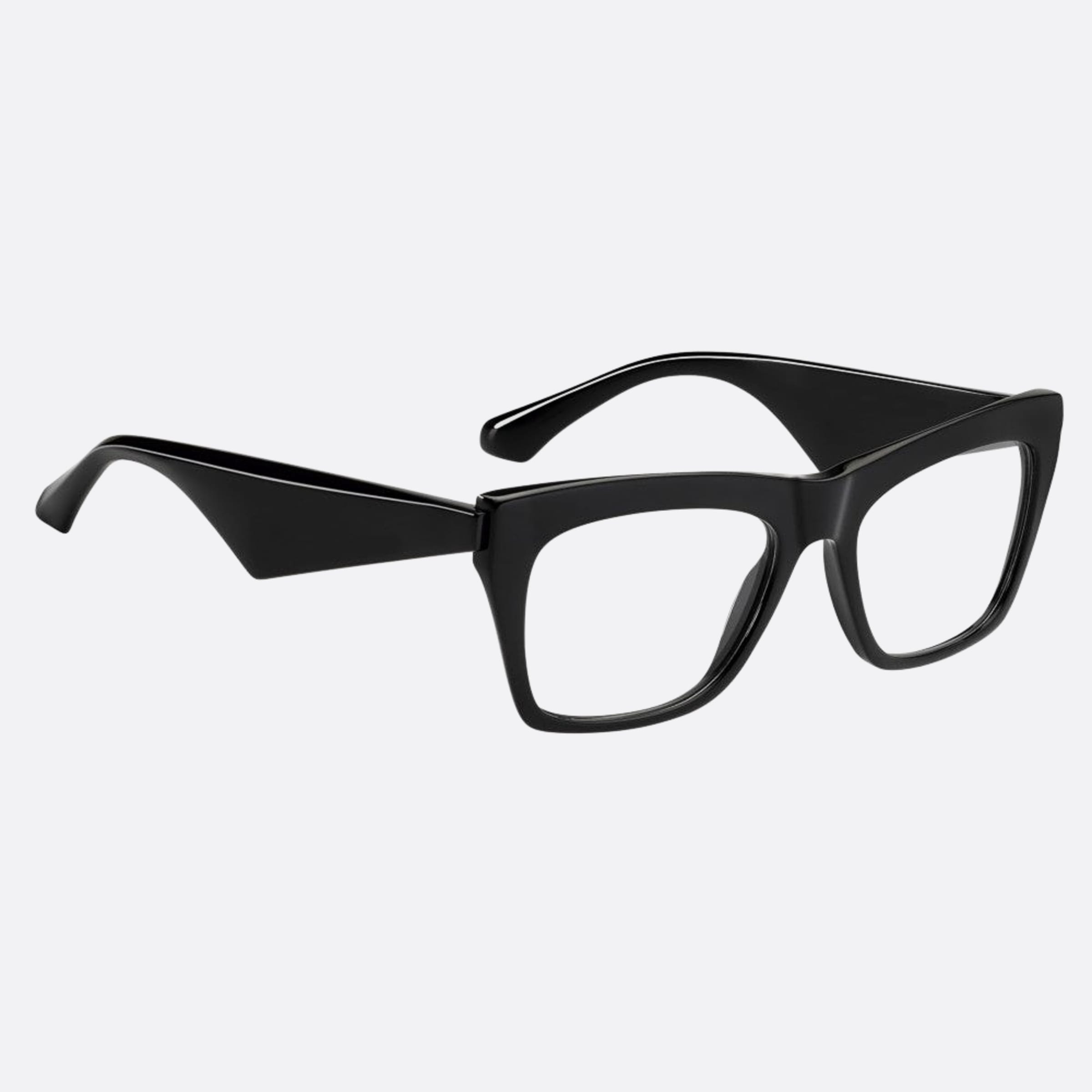 Etro 53mm Etro Black Butterfly Unisex Eyeglasses - Detail View