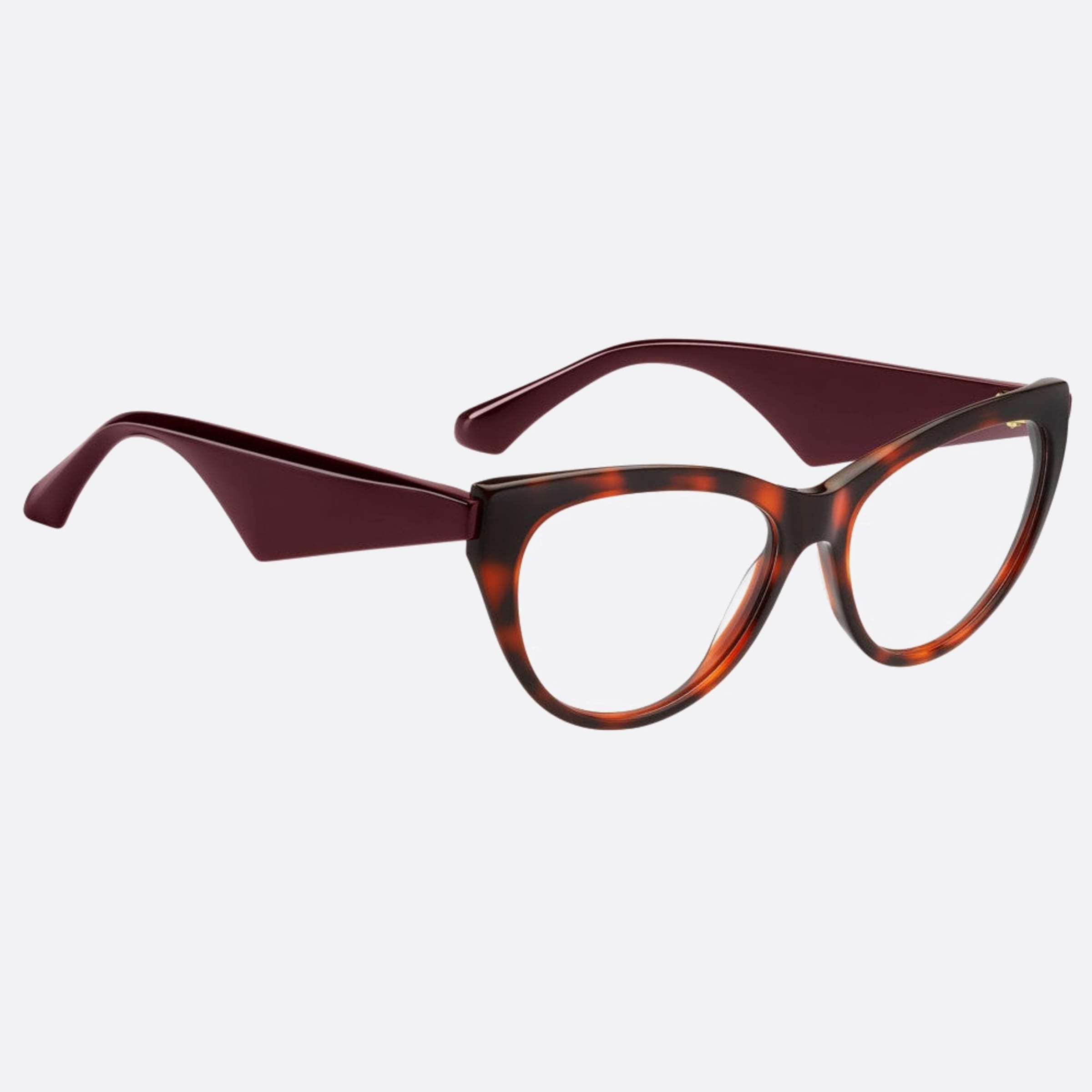 Etro 55mm Etro Havana Cat Eye Women Eyeglasses - Detail View