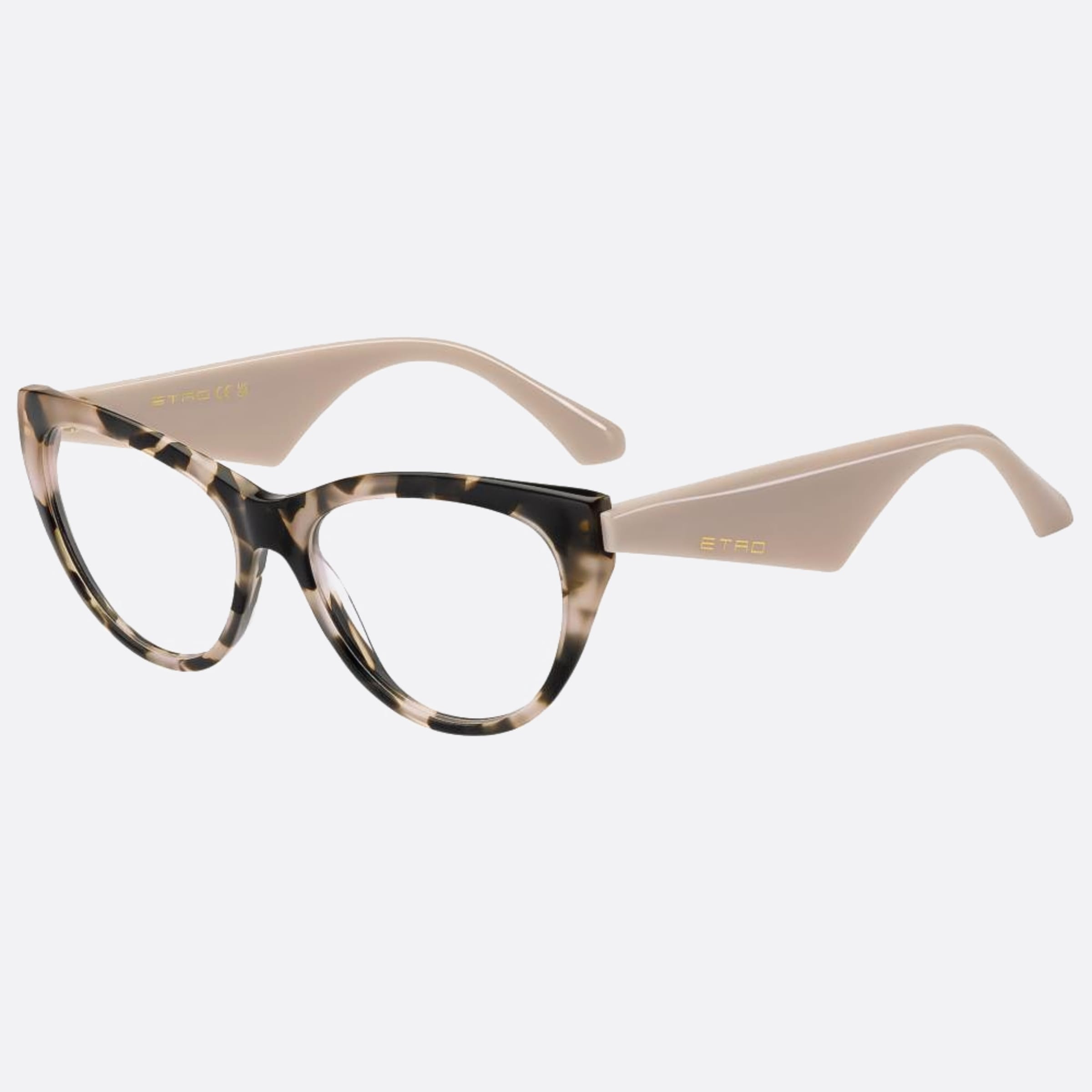 Etro 55mm Etro Ht8 Pink Cat Eye Women Eyeglasses - Side View