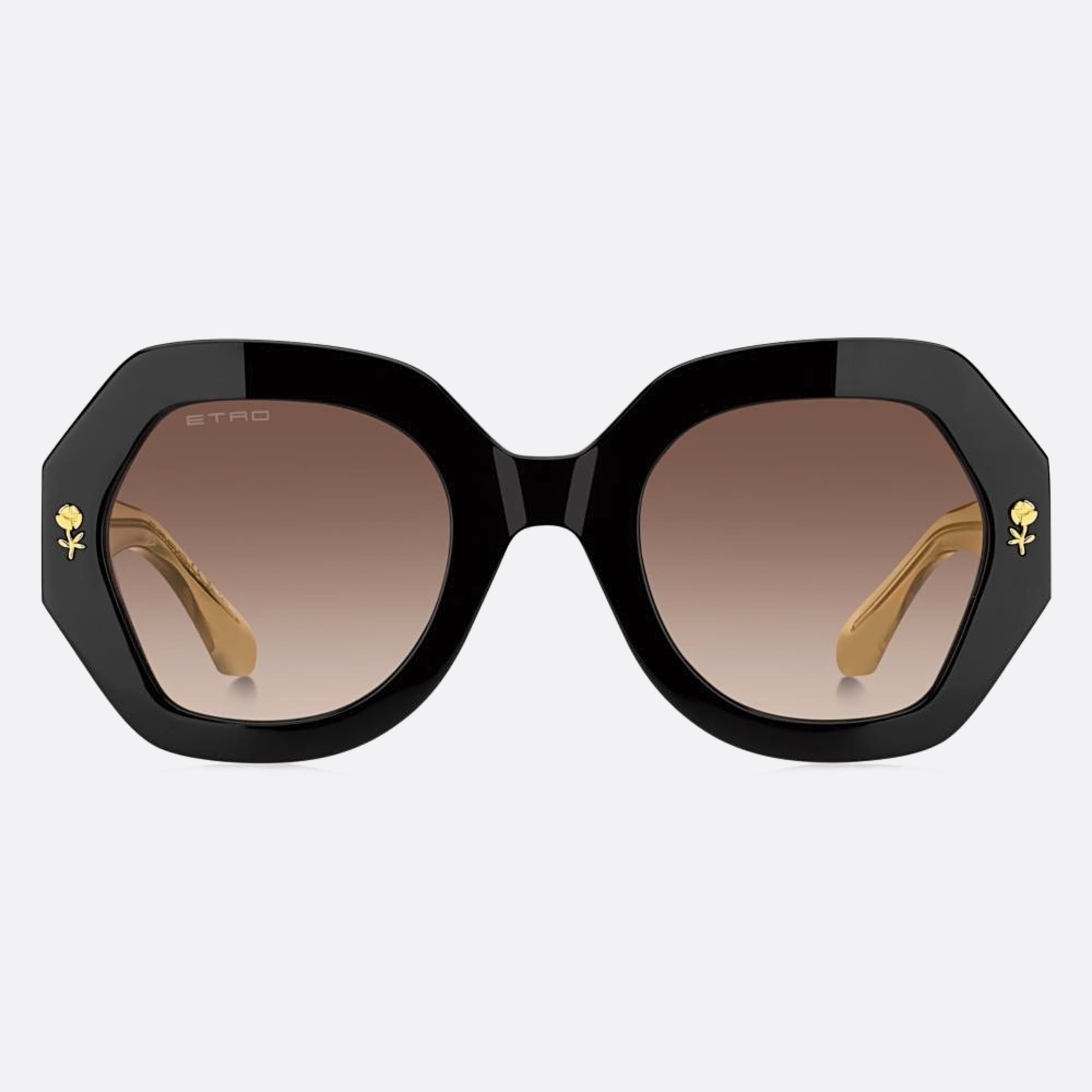 Etro 50mm Etro 71c Black Geometric Women Sunglasses - Main View