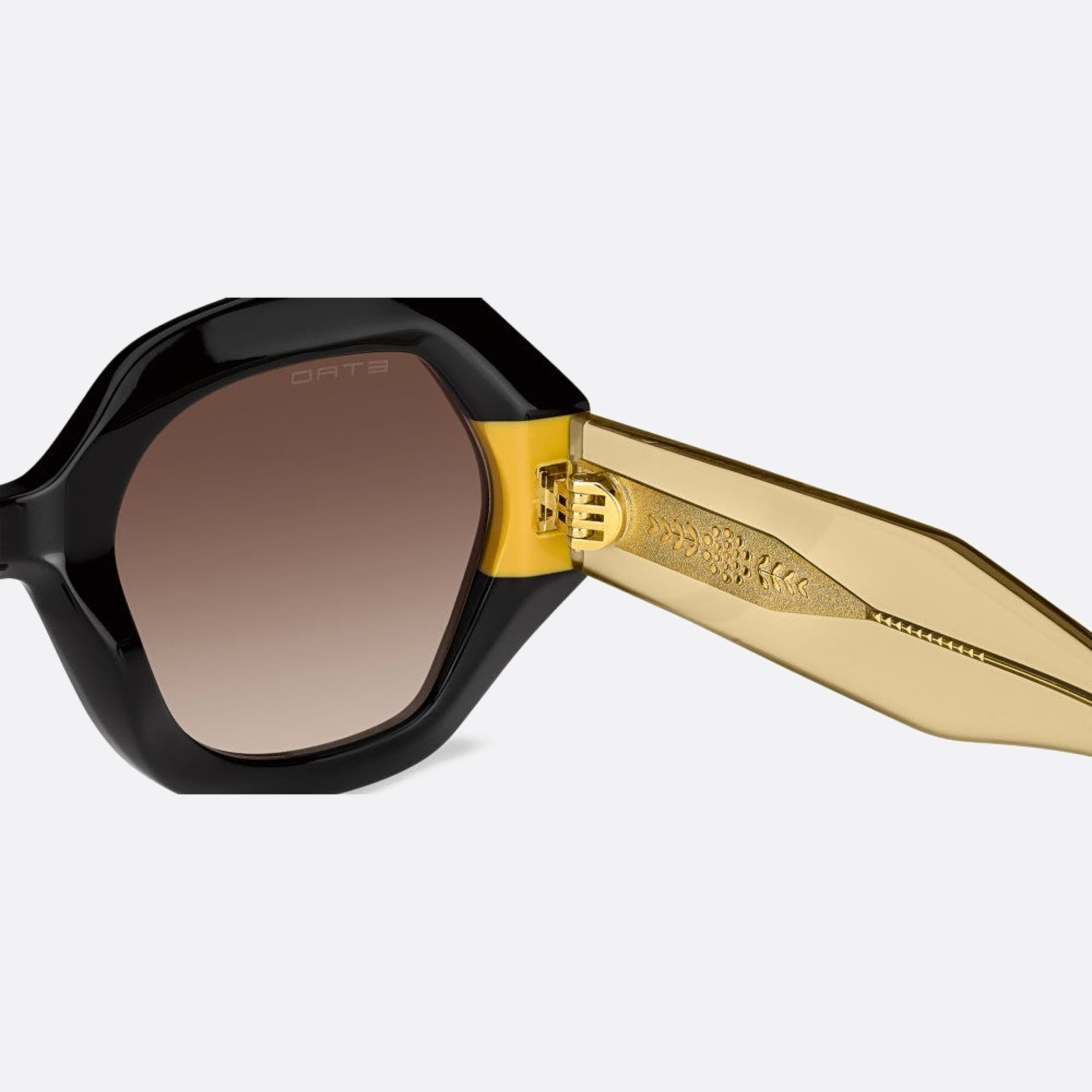 Etro 50mm Etro 71c Black Geometric Women Sunglasses - Additional Angle