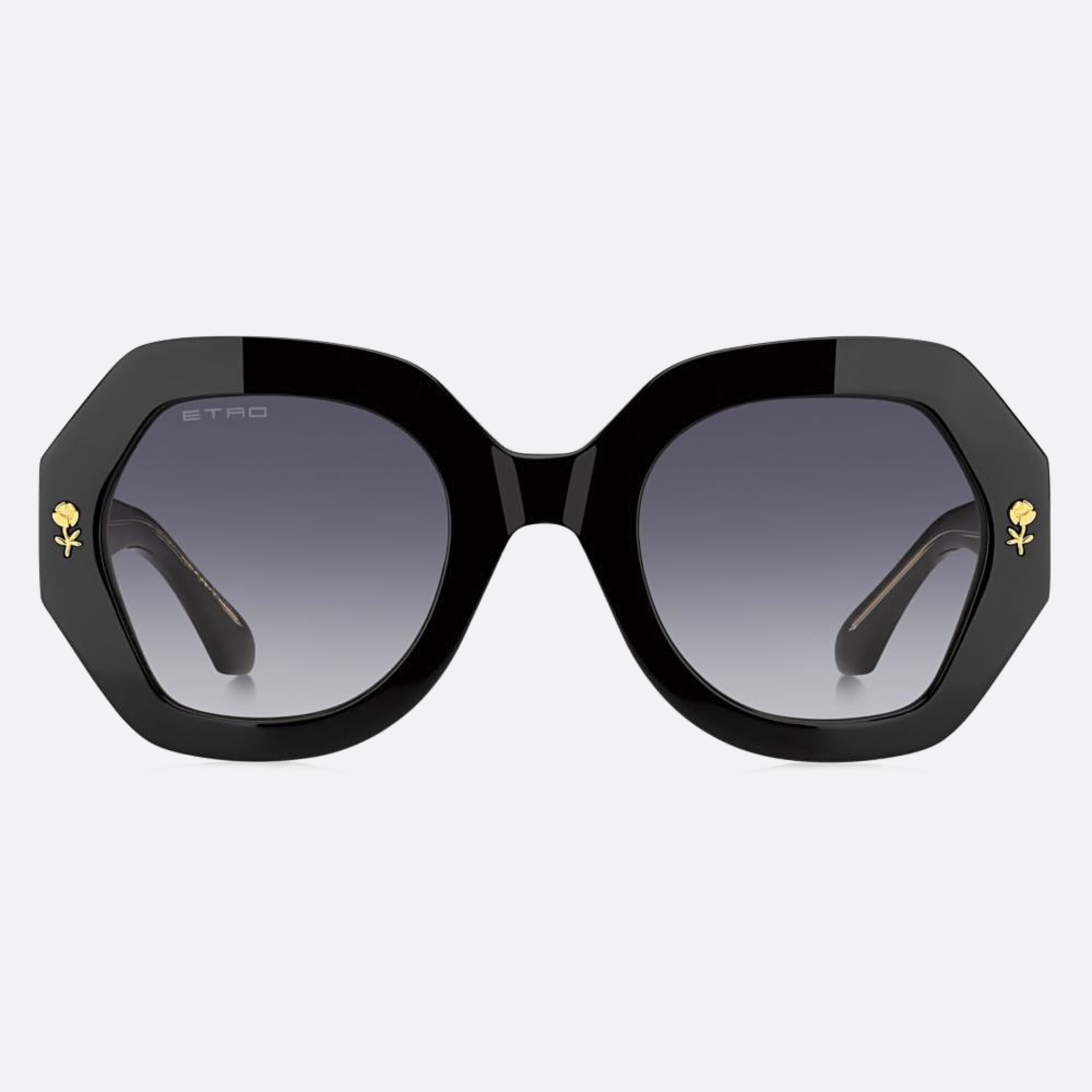 Etro 50mm Etro Black Geometric Women Sunglasses - Main View