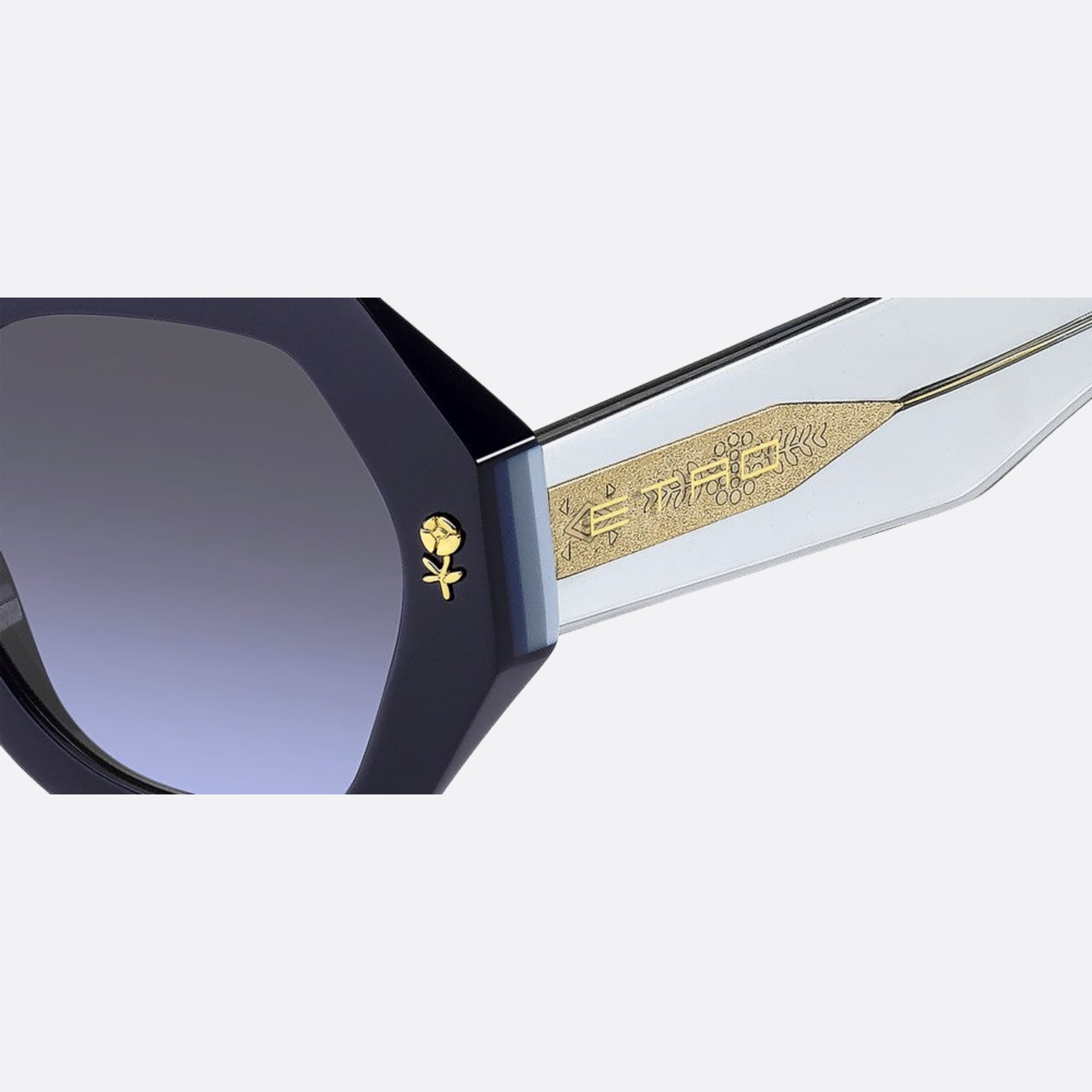 Etro 50mm Etro Pjp Blue Geometric Women Sunglasses - Lifestyle Shot