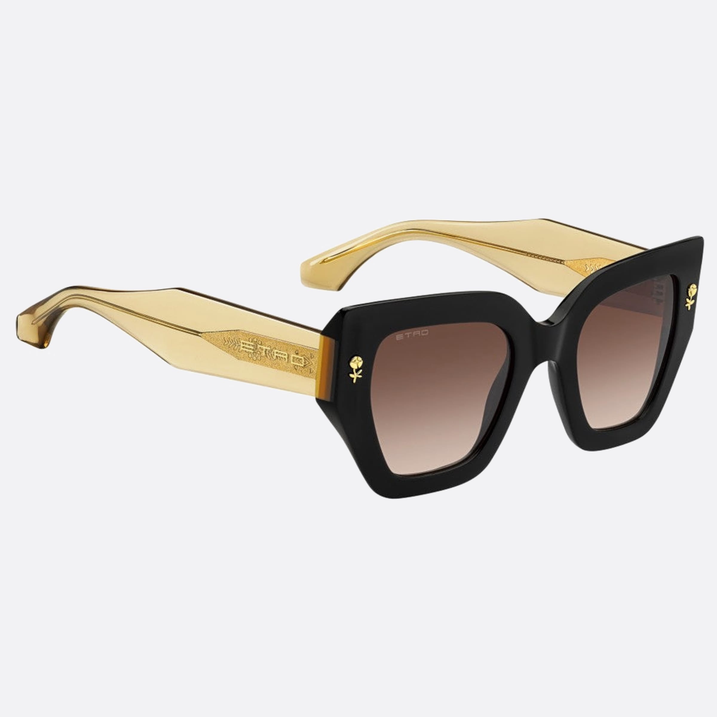 Etro 50mm Etro 71c Black Butterfly Women Sunglasses - Detail View