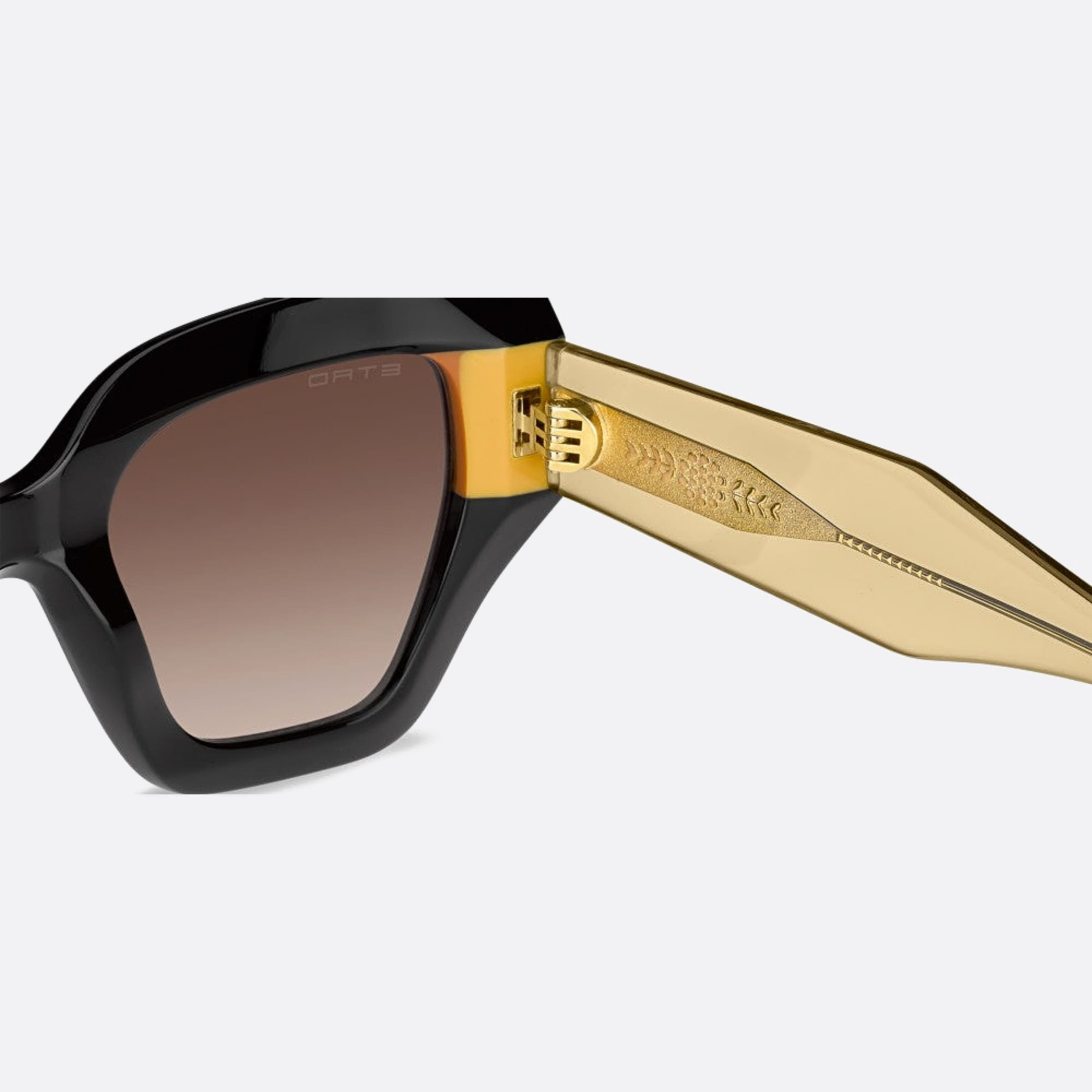 Etro 50mm Etro 71c Black Butterfly Women Sunglasses - Additional Angle