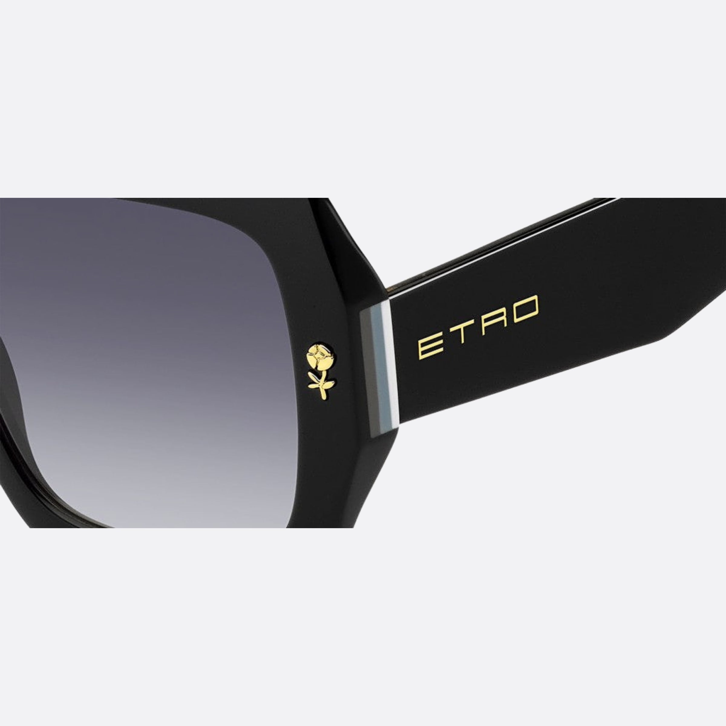 Etro 53mm Etro Black Oversize Women Sunglasses - Lifestyle Shot