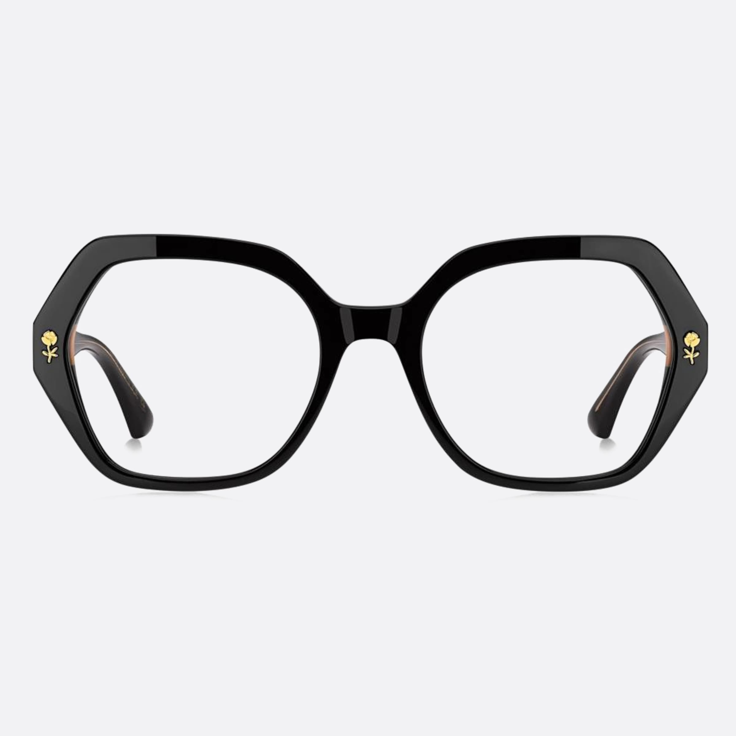Etro 52mm Etro 71c Black Geometric Women Eyeglasses - Main View