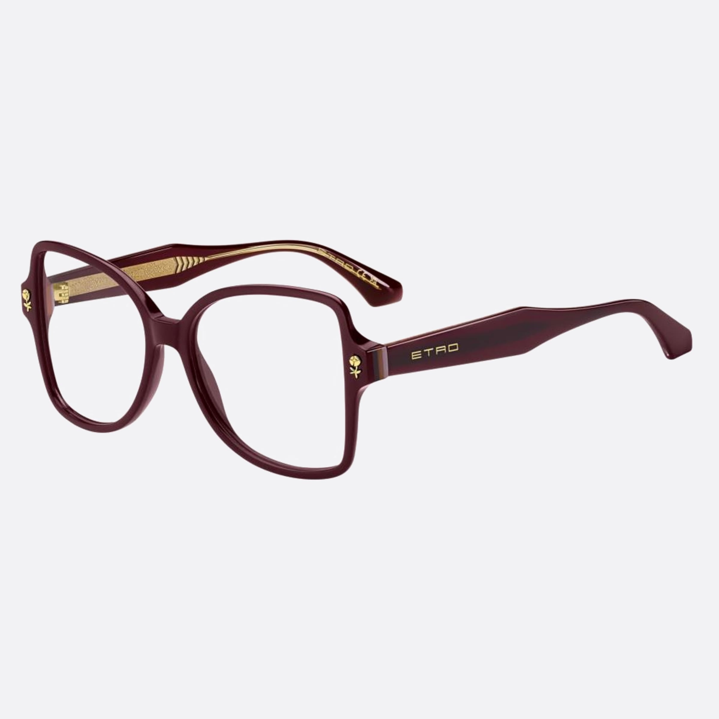 Etro 54mm Etro Lhf Red Butterfly Women Eyeglasses - Side View