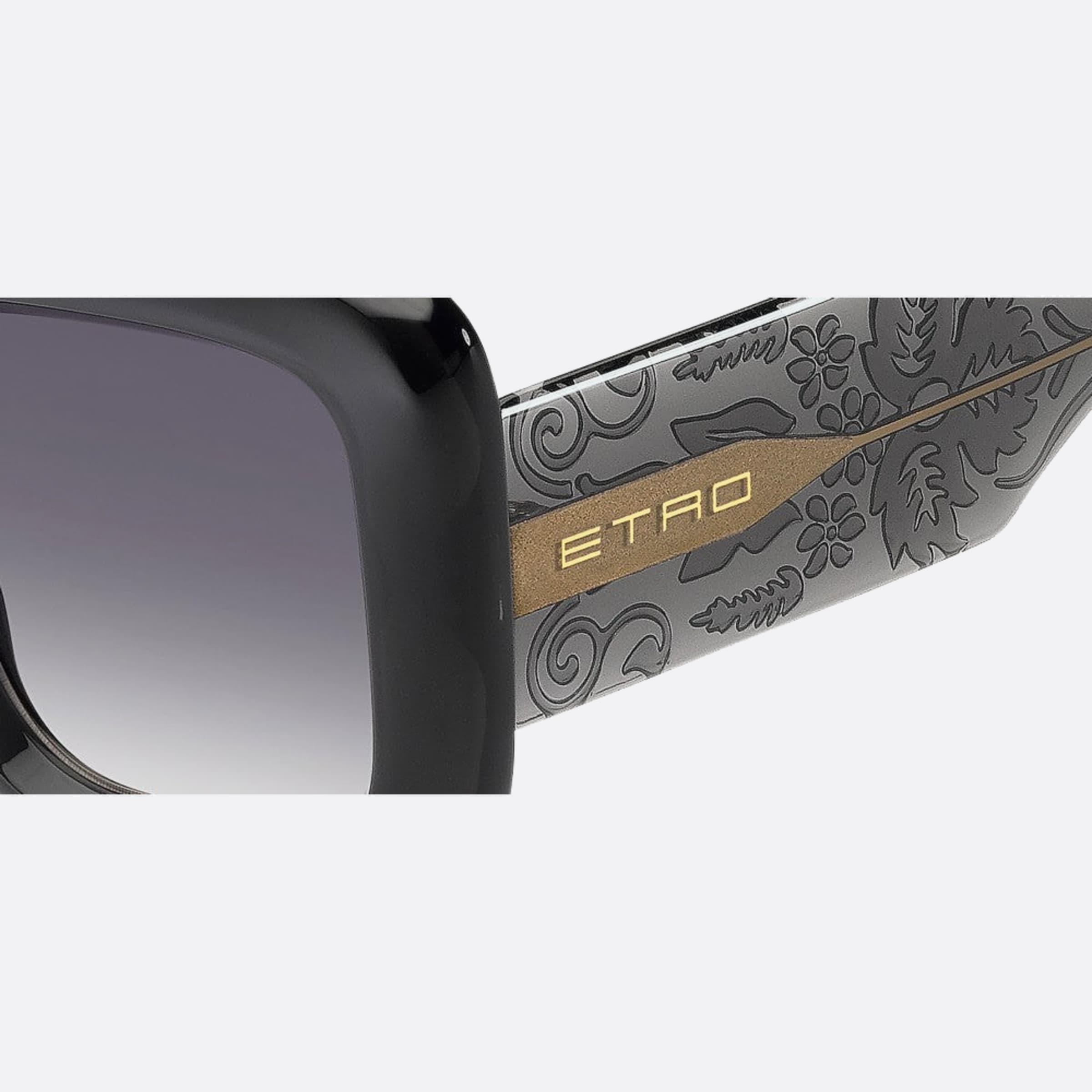 Etro 48mm Etro Kb7 Grey Oversize Women Sunglasses - Lifestyle Shot