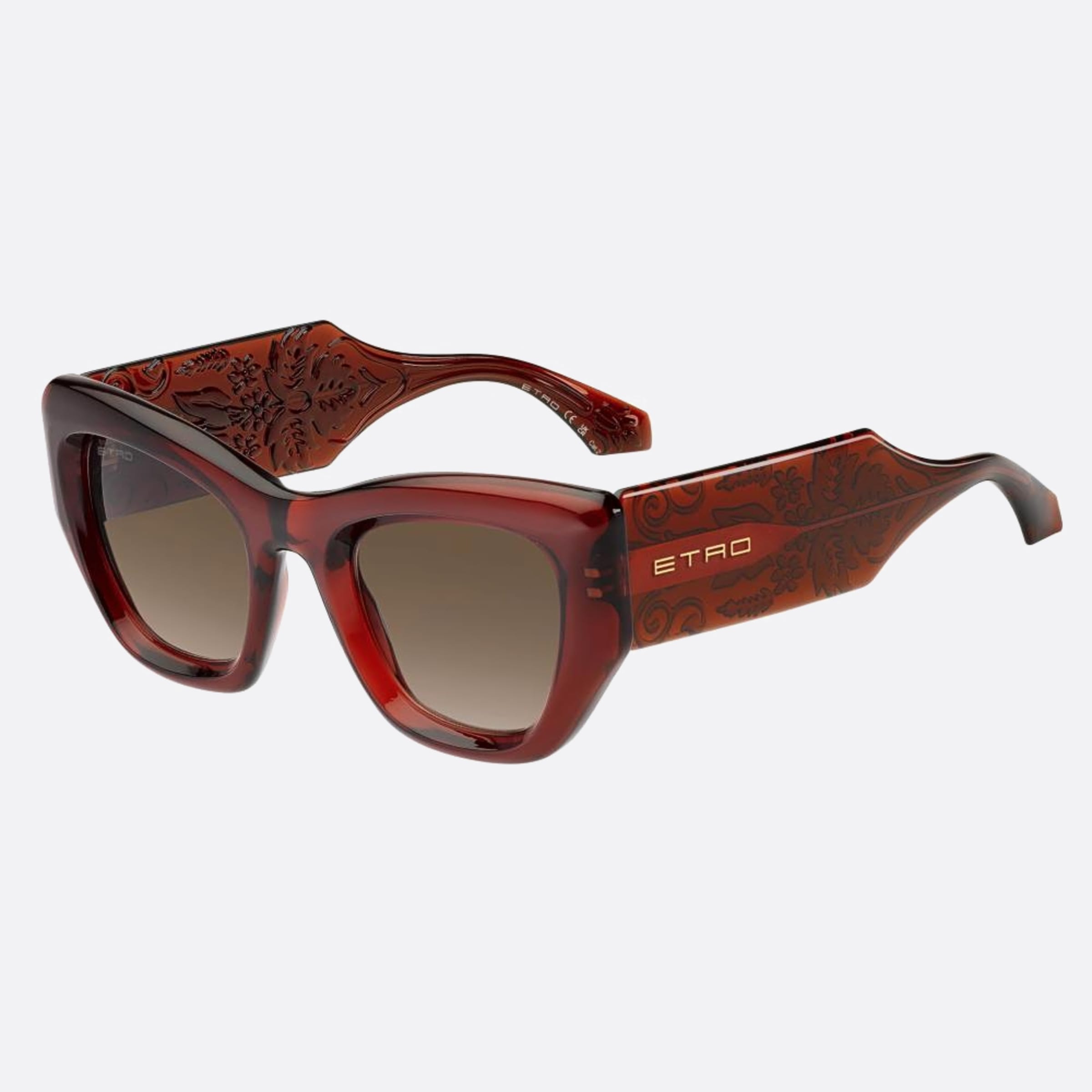 Etro 51mm Etro 2lf Red Butterfly Women Sunglasses - Side View