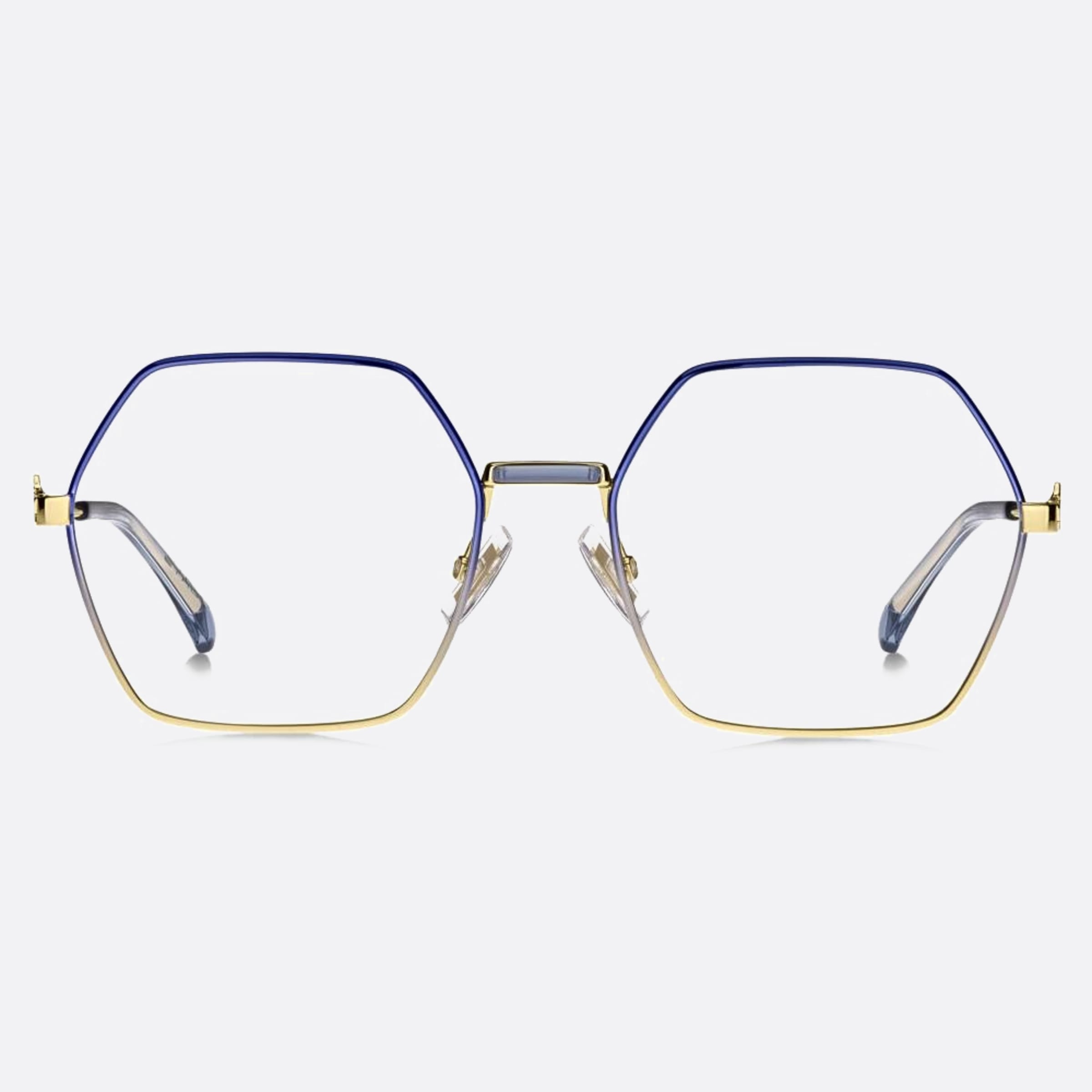 Etro 56mm Etro Ky2 Blue Geometric Women Eyeglasses - Main View