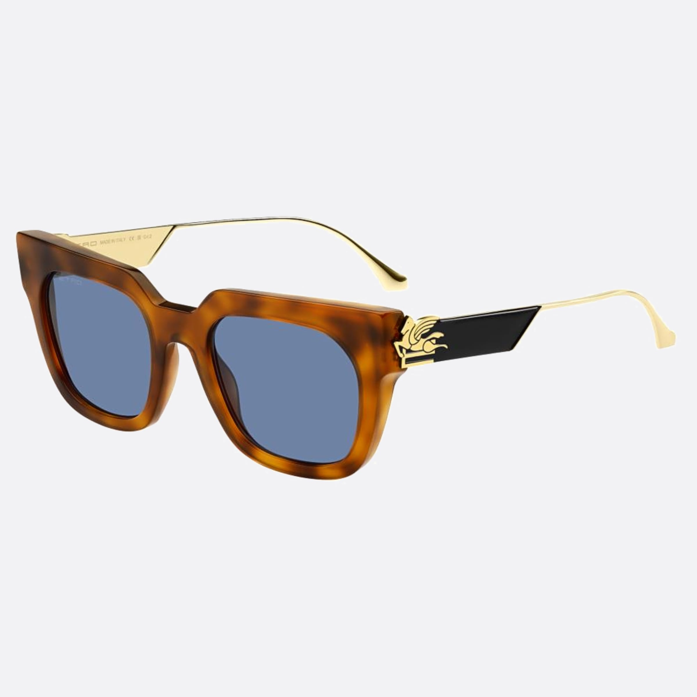 Etro 52mm Etro 05l Havana Butterfly Women Sunglasses - Side View