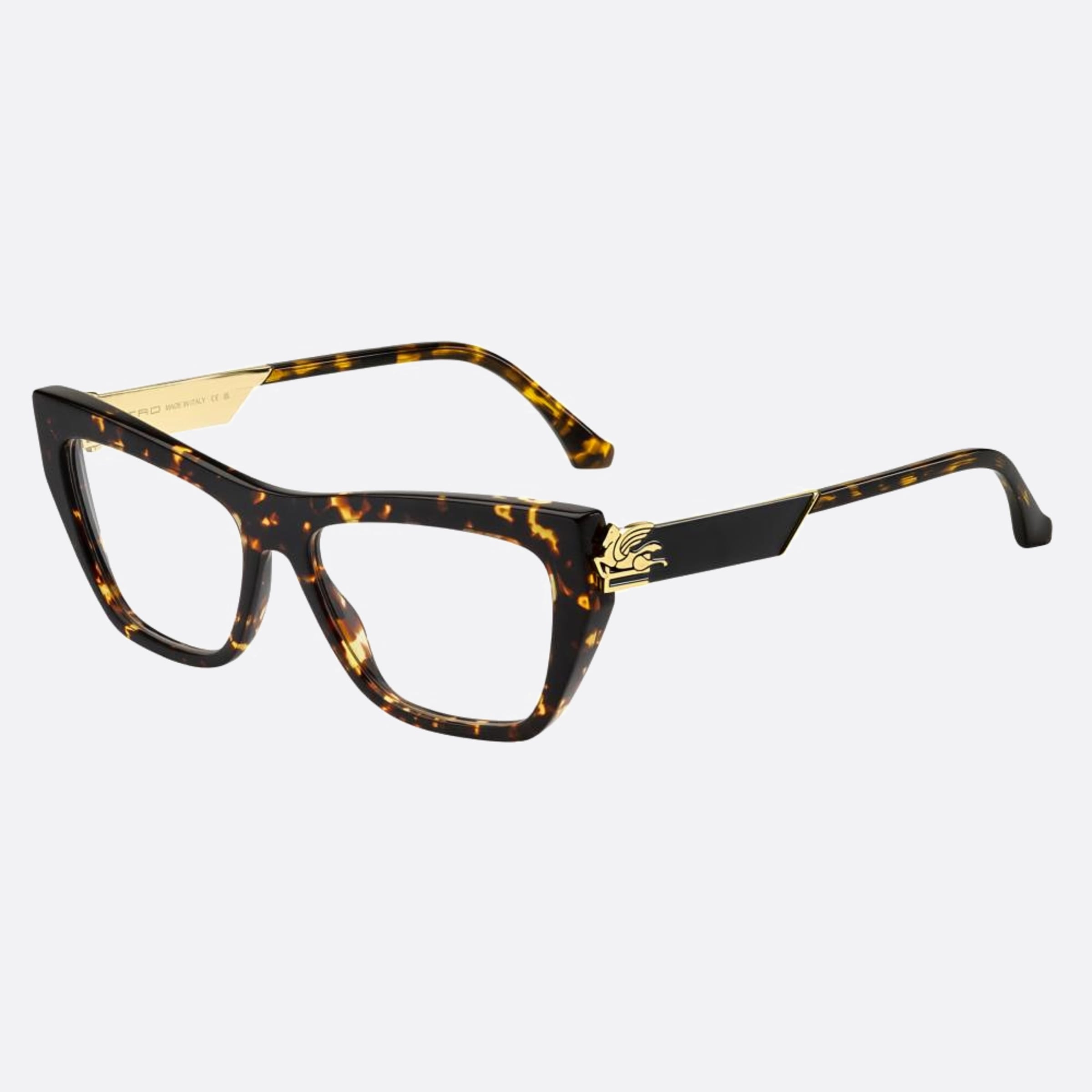 Etro 54mm Etro Havana Butterfly Women Eyeglasses - Side View