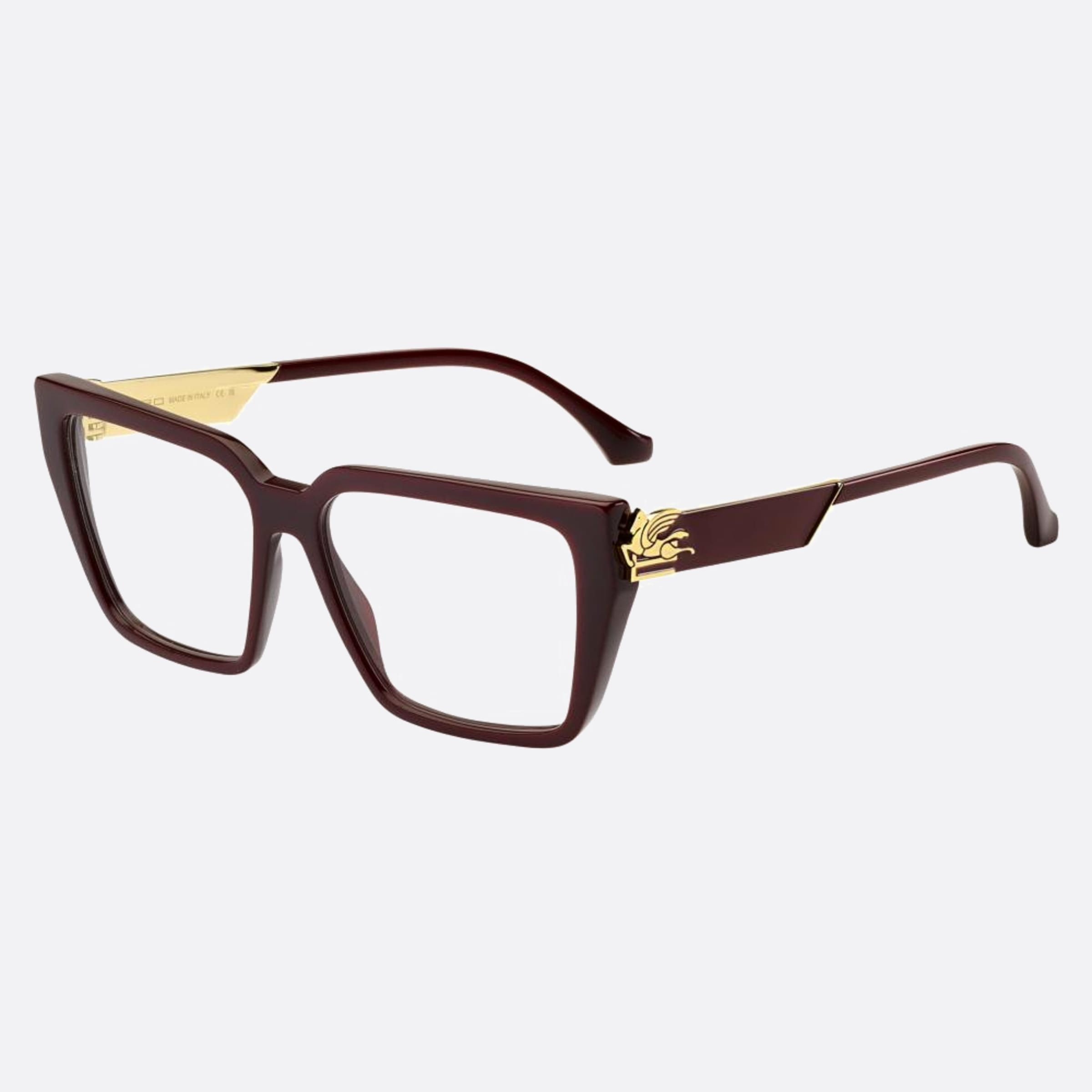 Etro 54mm Etro Lhf Red Butterfly Unisex Eyeglasses - Side View