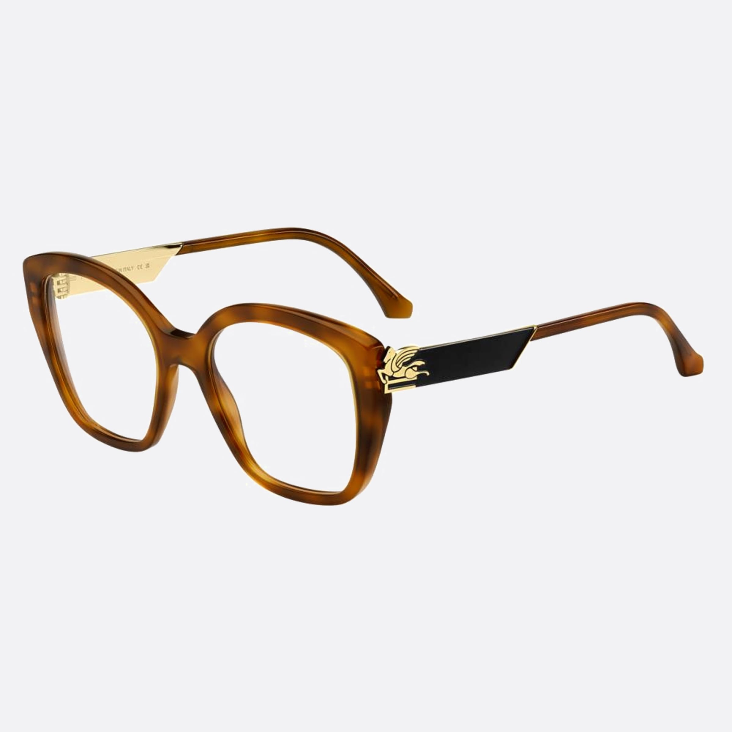 Etro 52mm Etro 05l Havana Butterfly Women Eyeglasses - Side View