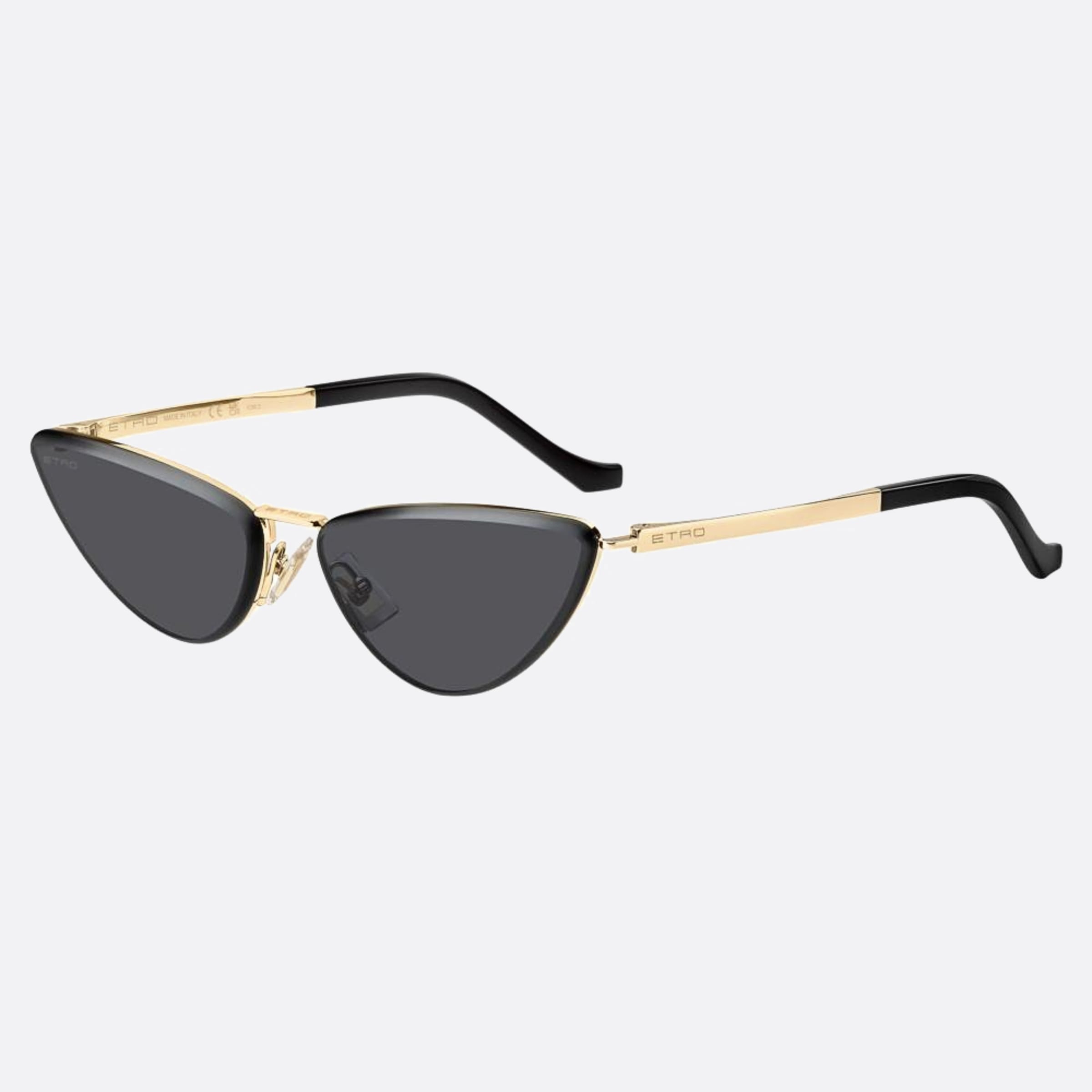Etro 64mm Etro Rose Gold Cat Eye Women Sunglasses - Side View