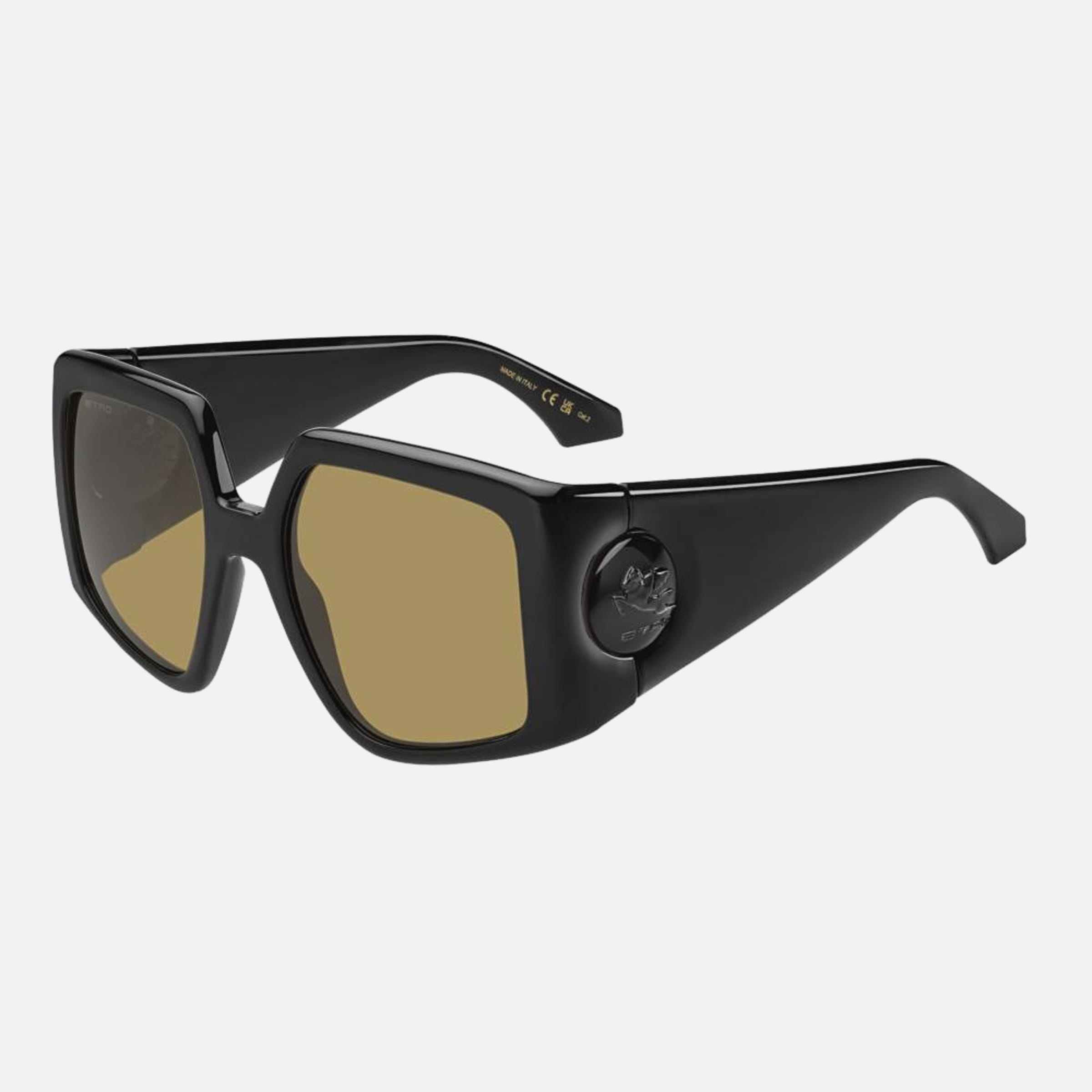Etro 55mm Etro Black Butterfly Women Sunglasses - Side View