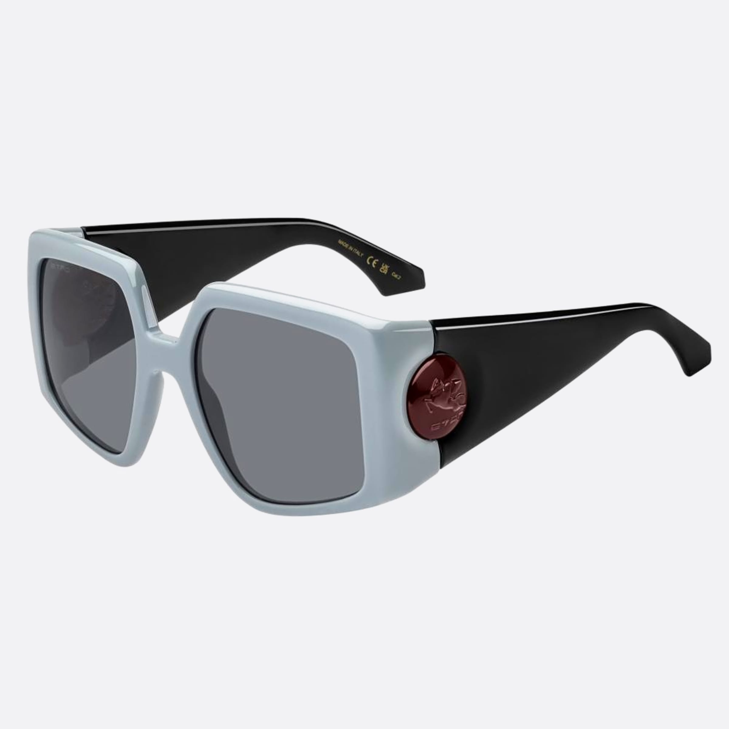 Etro 55mm Etro Mvu Blue Butterfly Women Sunglasses - Side View