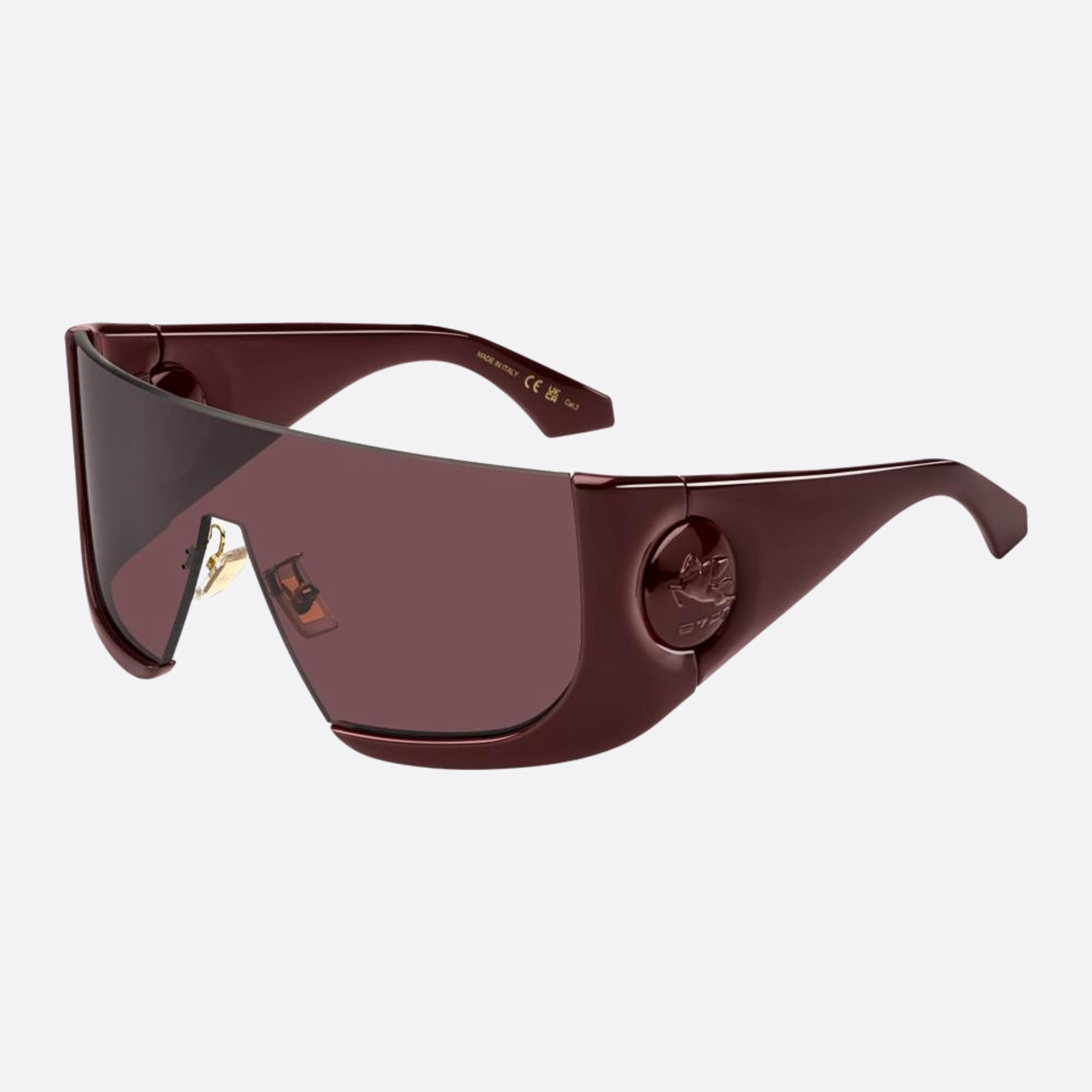 Etro 99mm Etromacaron Lhf Red Shield Women Sunglasses - Side View