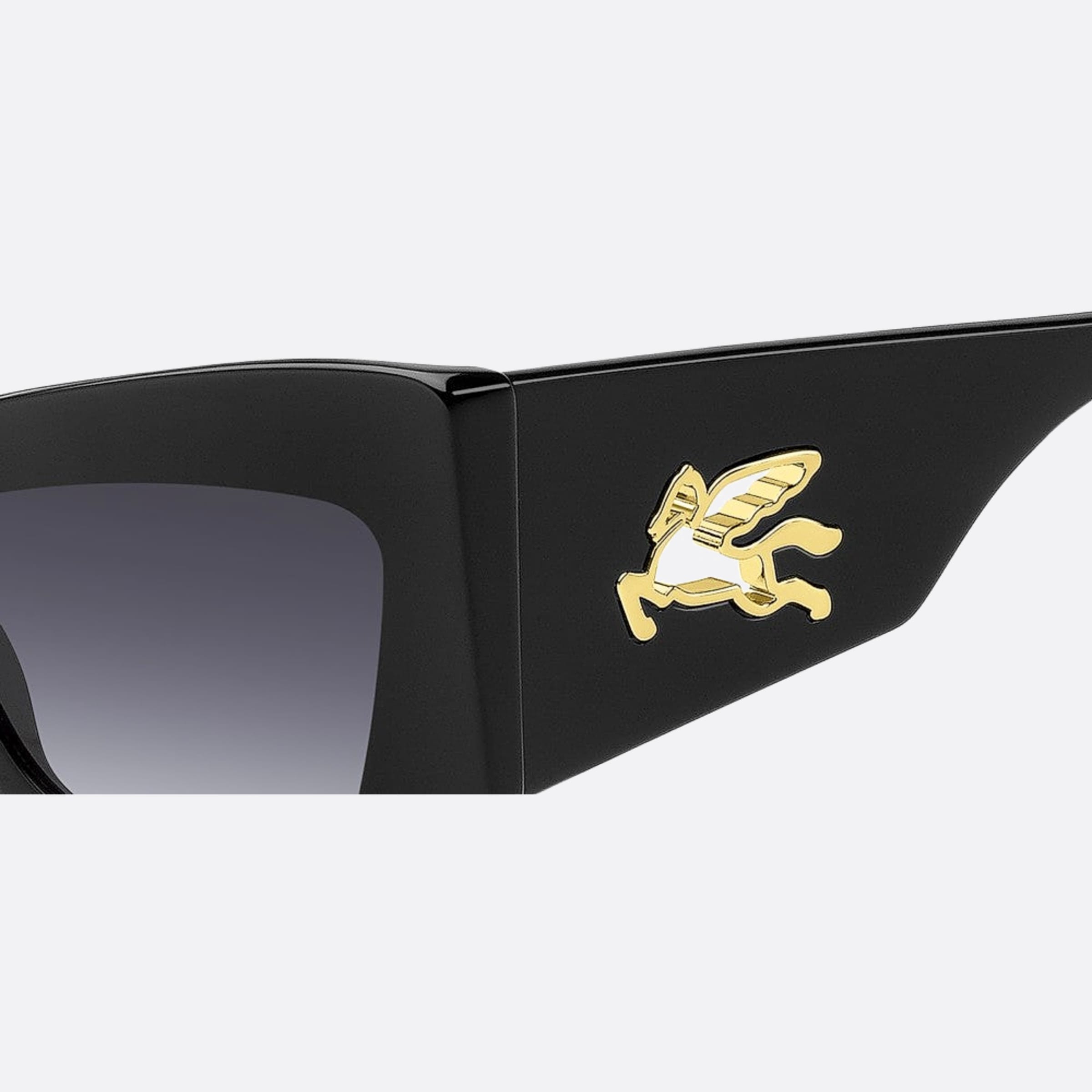 Etro 55mm Etromania Black Butterfly Women Sunglasses - Detail View