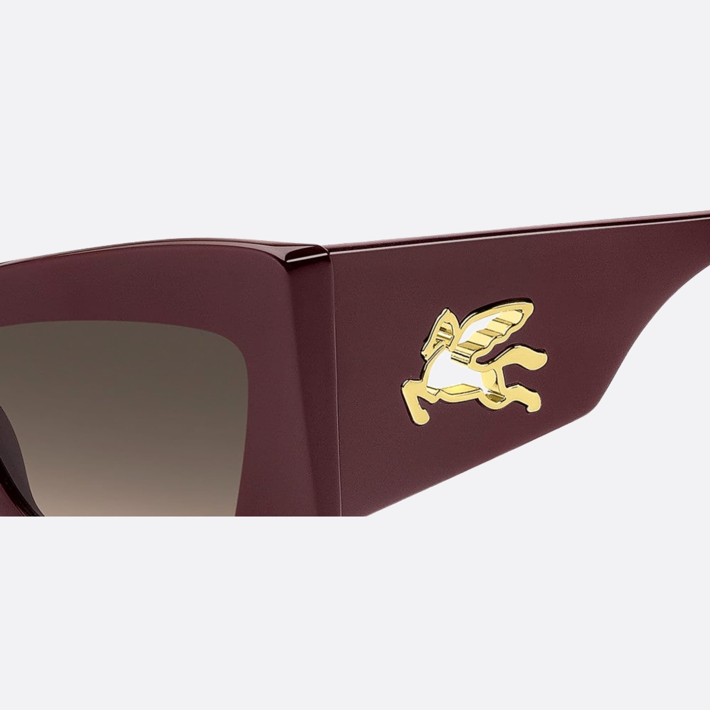 Etro 55mm Etromania Lhf Red Butterfly Women Sunglasses - Detail View