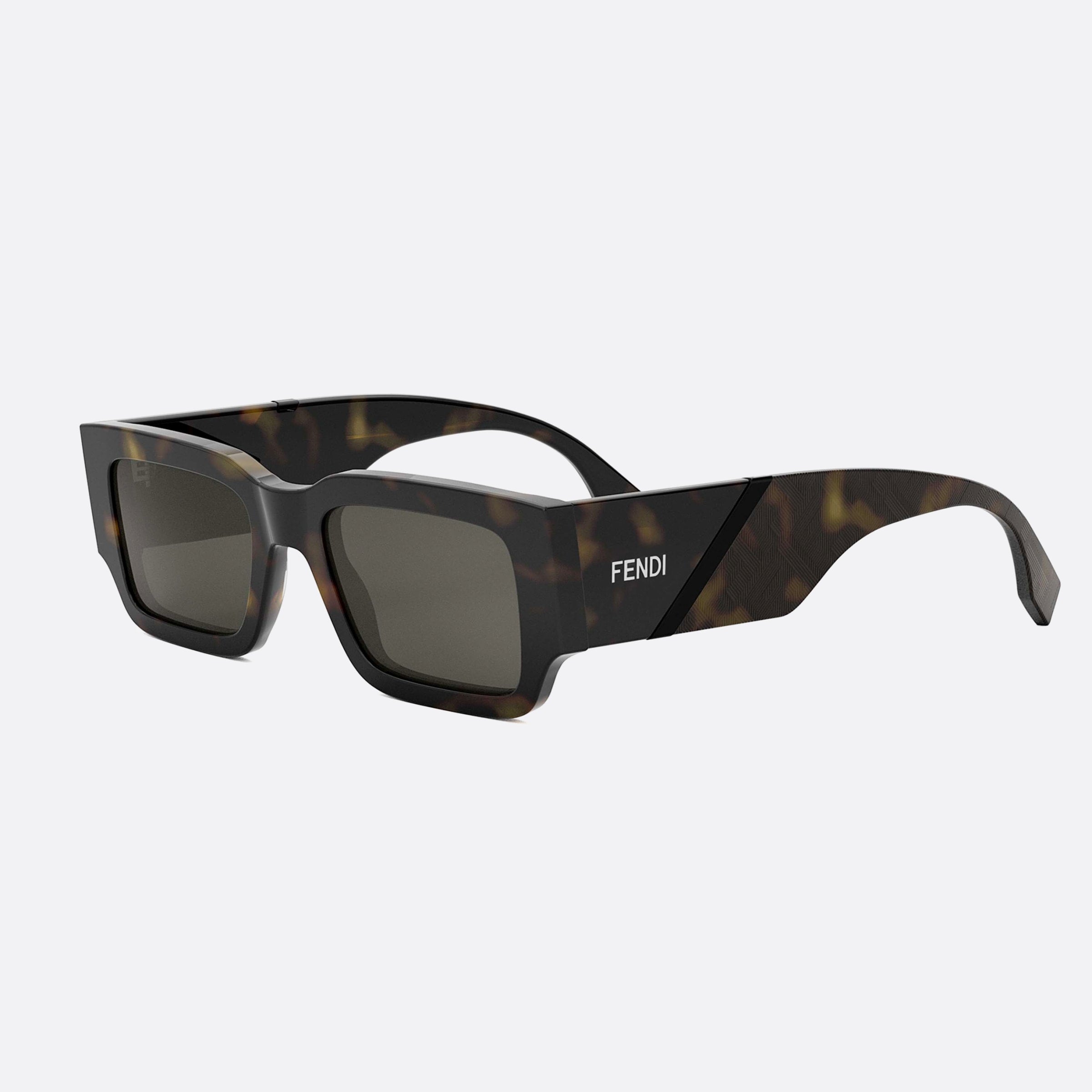 Fendi 51mm Diagonal Fe40131i 52a Tortoise Men Sunglasses - Main View