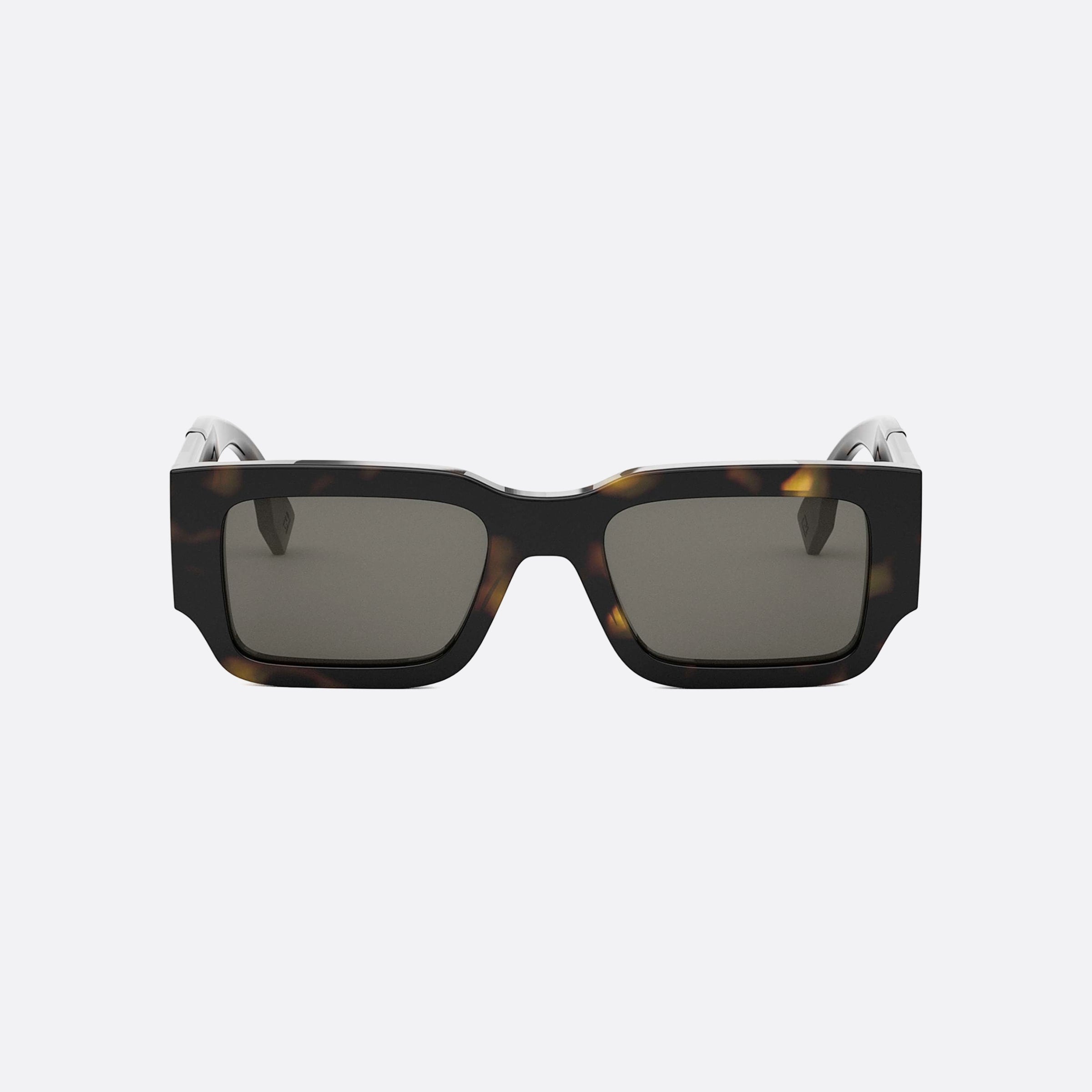 Fendi 51mm Diagonal Fe40131i 52a Tortoise Men Sunglasses - Side View