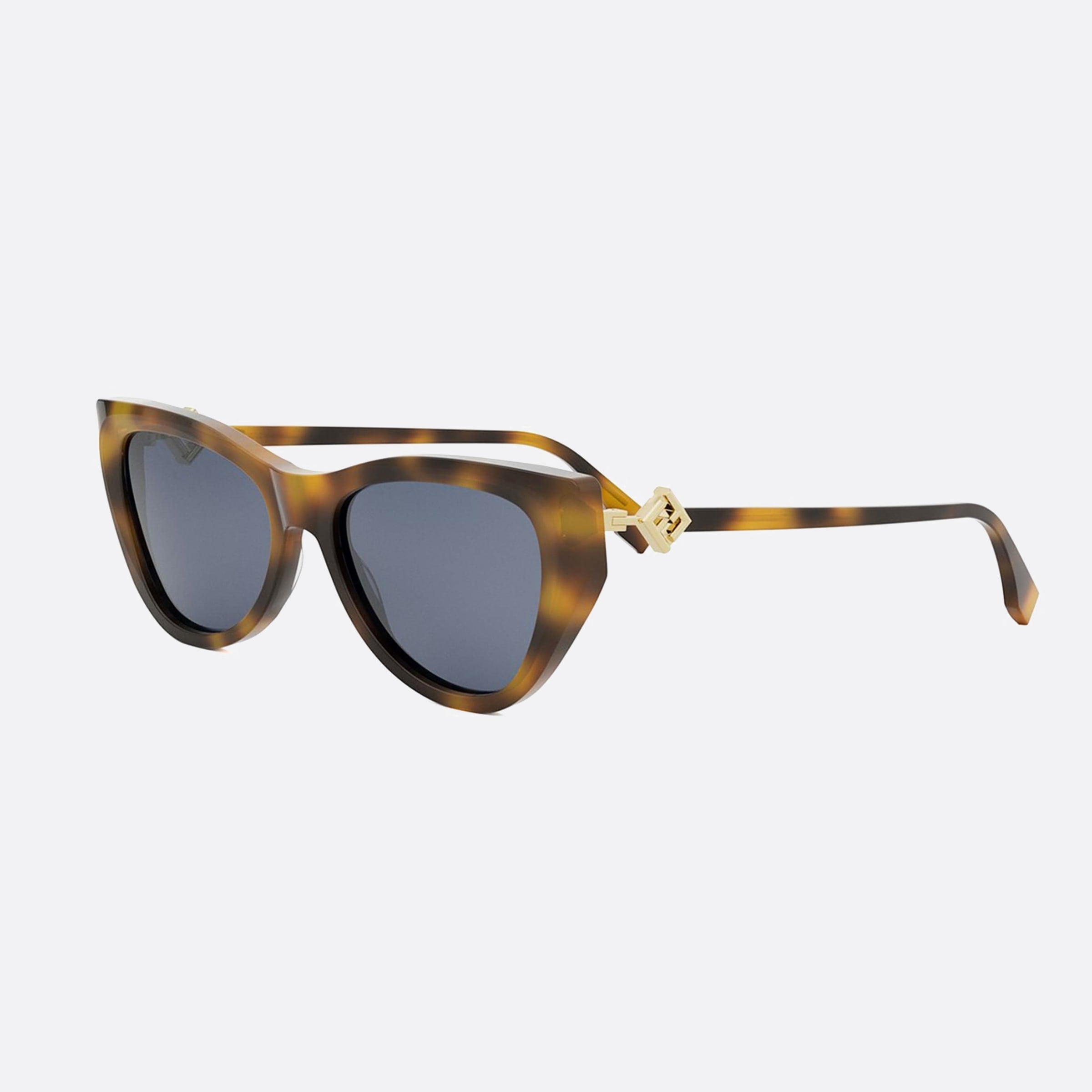 Fendi 54mm Diamonds Fe40149i 53v Tortoise Unisex Sunglasses - Main View