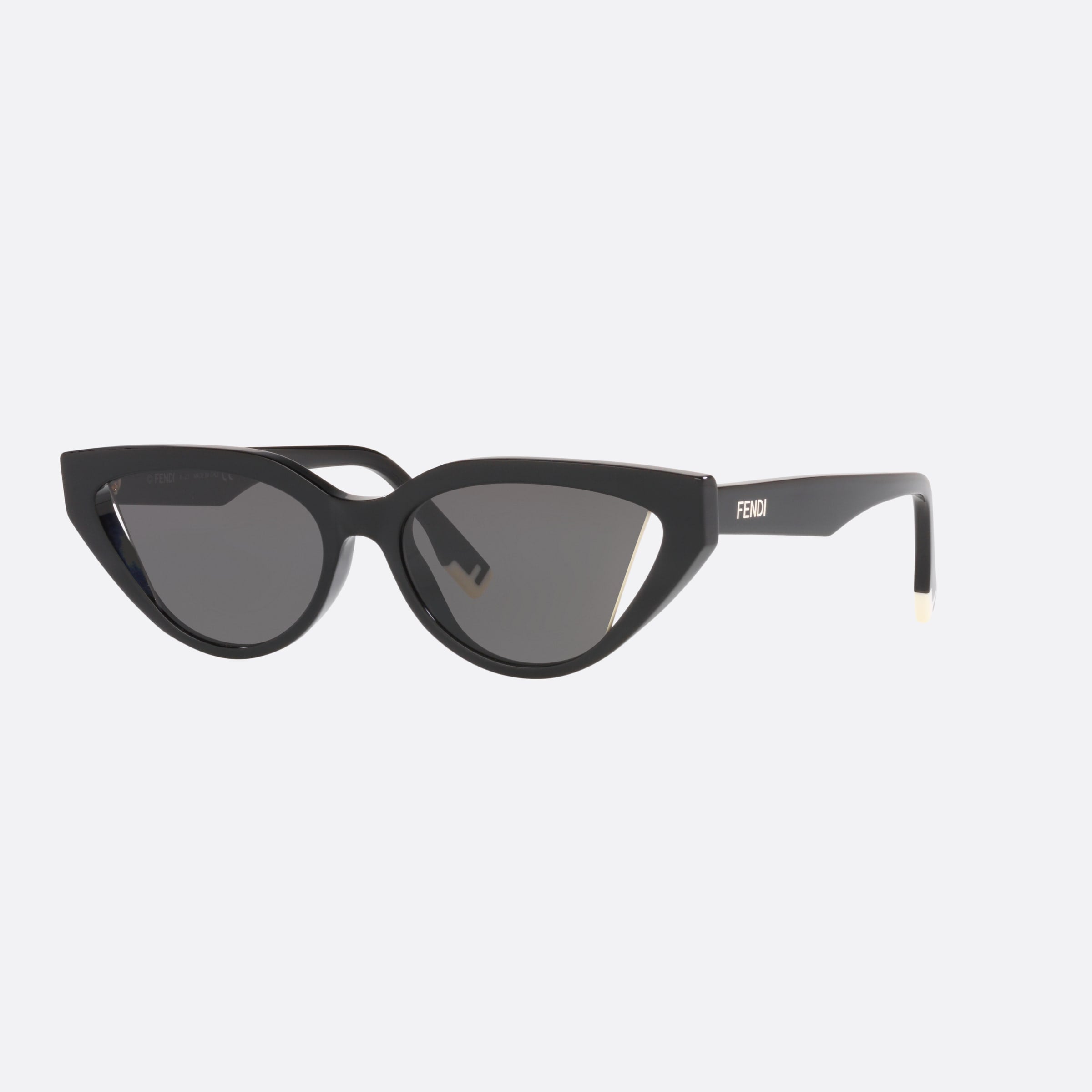 Fendi 52mm Fe40009i 01a Black Cat Eye Women Sunglasses - Main View