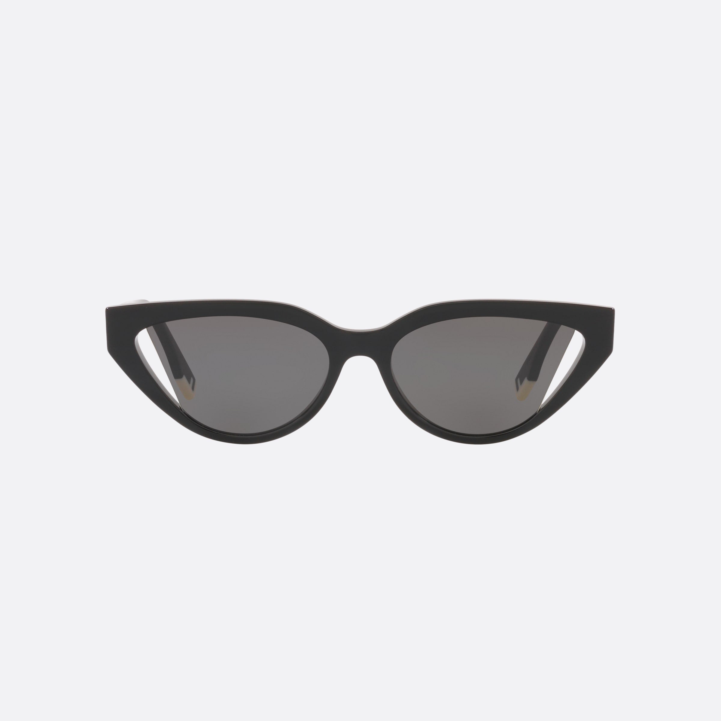Fendi 52mm Fe40009i 01a Black Cat Eye Women Sunglasses - Side View
