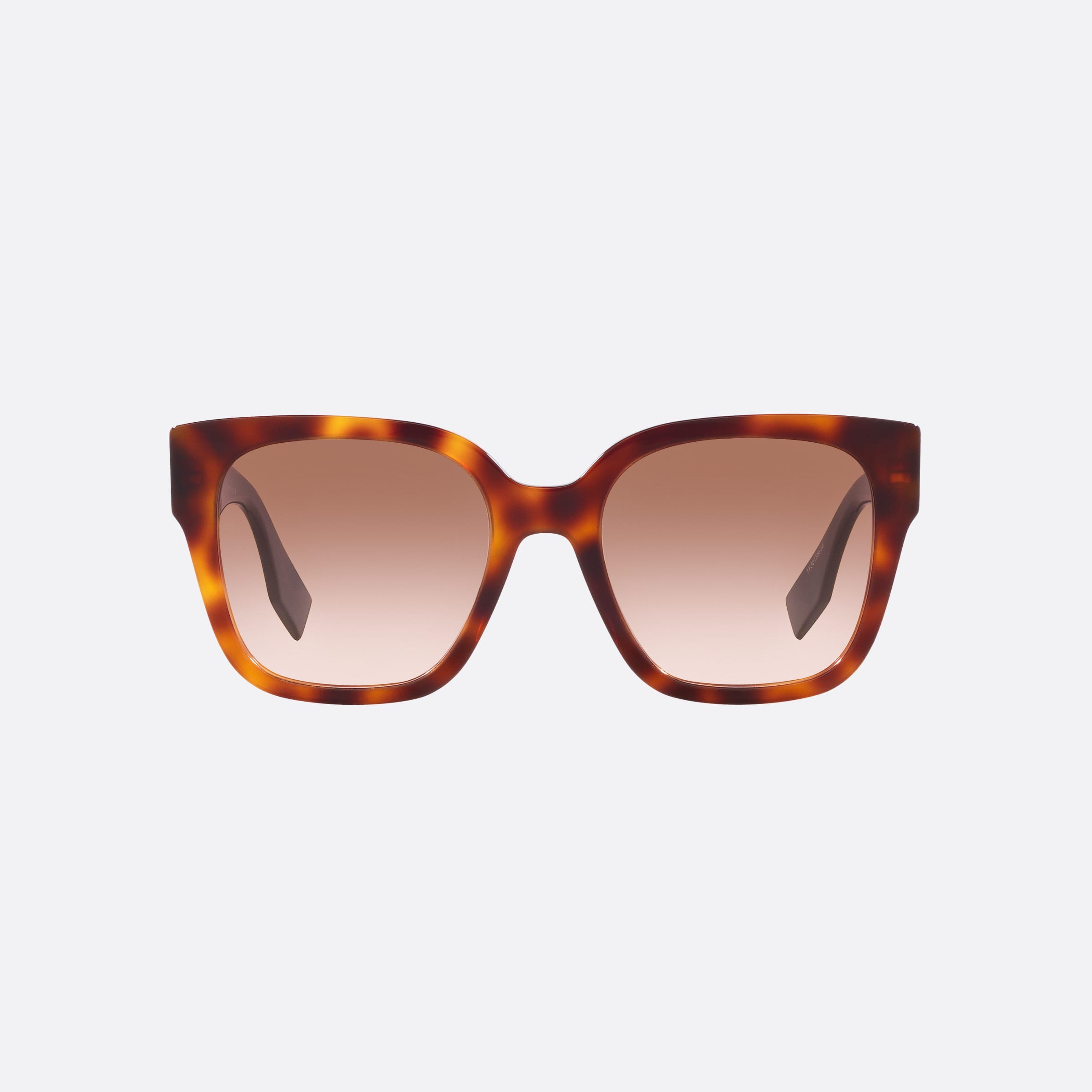 Fendi 54mm Fe40063i 53f Tortoise Rectangle Women Sunglasses - Side View