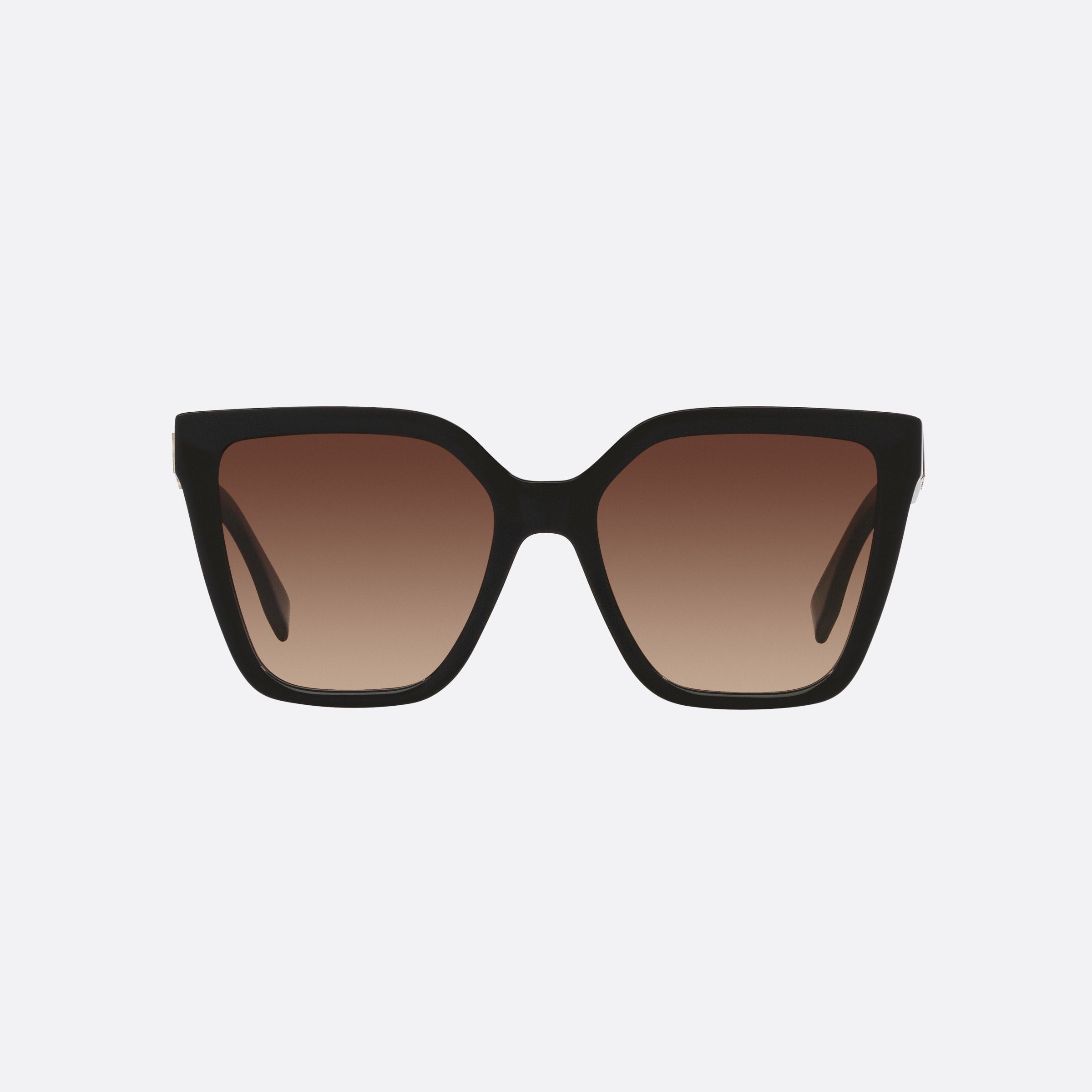 Fendi 55mm Fe40086i Black Irregular Women Sunglasses - Side View