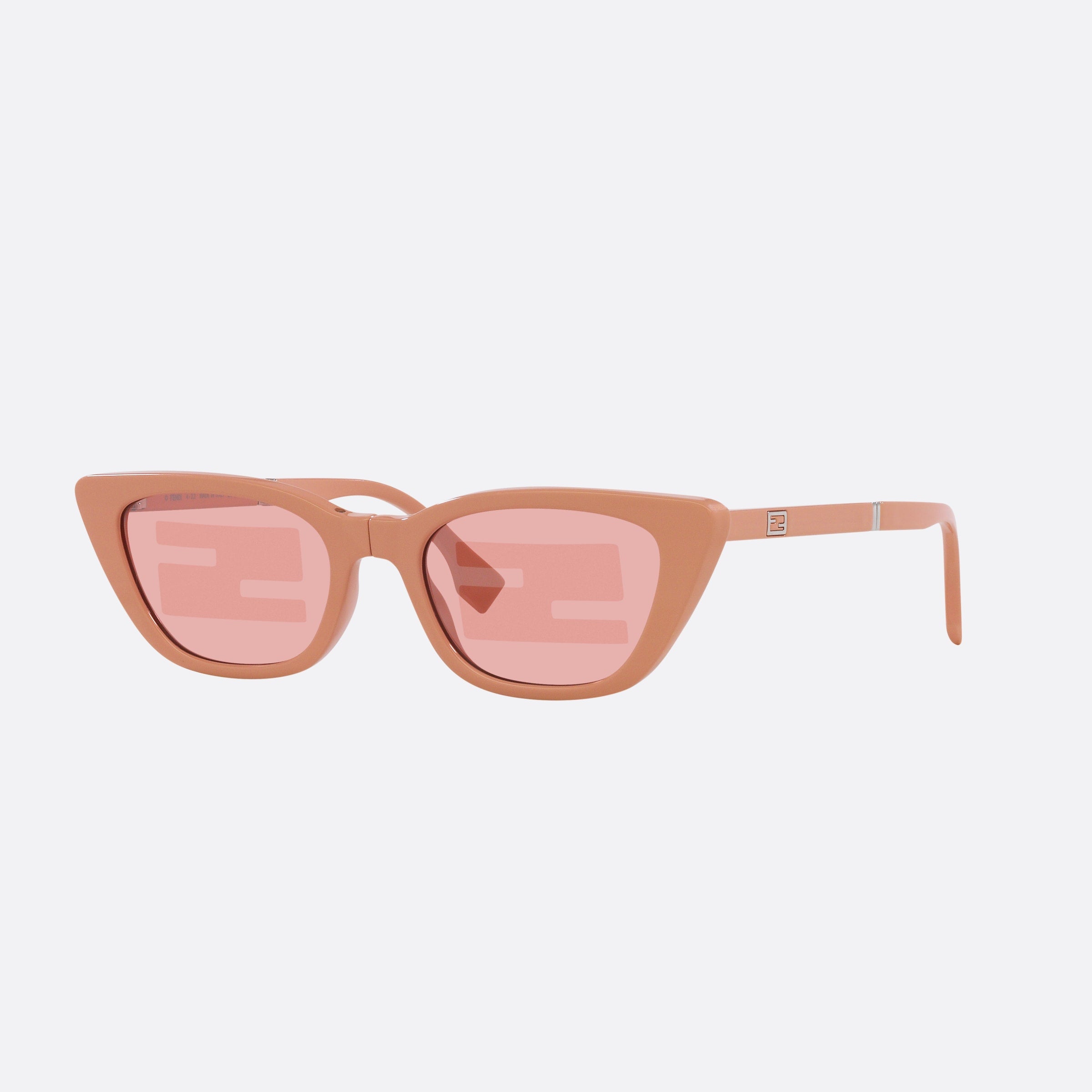 Fendi 53mm Fe40089i Pink Cat Eye Women Sunglasses - Main View