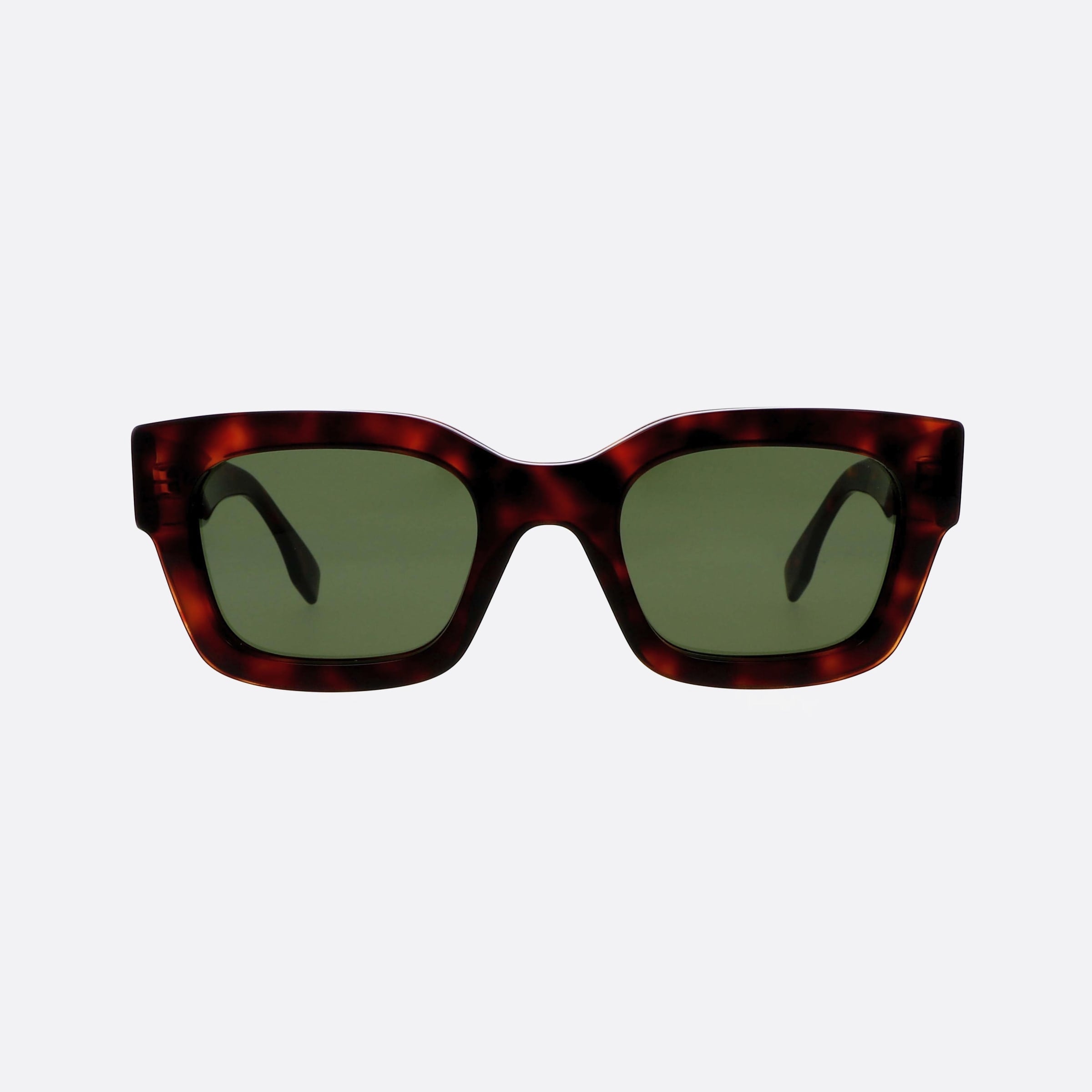 Fendi 50mm Fe40119i 54n Tortoise Unisex Sunglasses - Side View