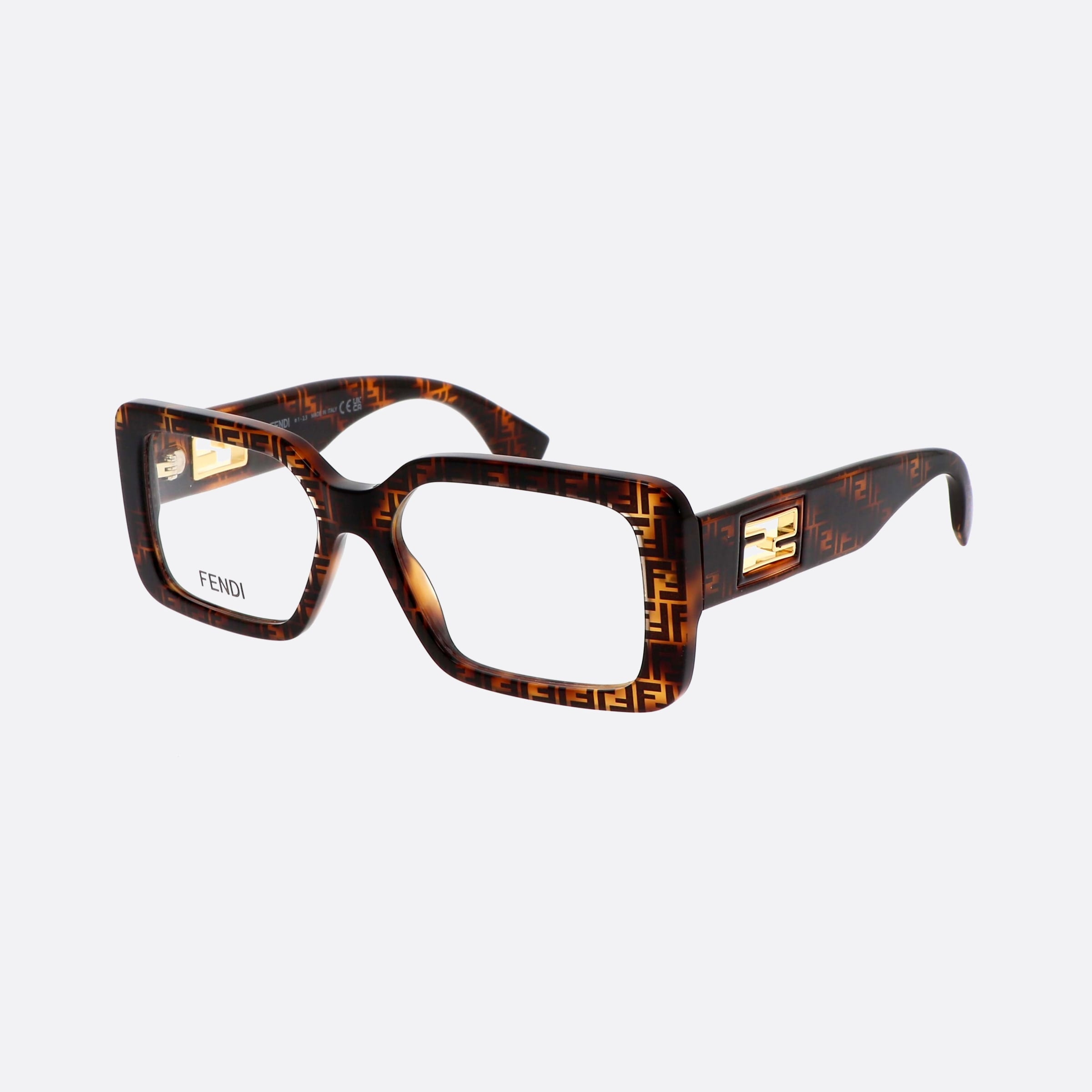 Fendi 53mm Fe50072i Tortoise Women Eyeglasses - Main View