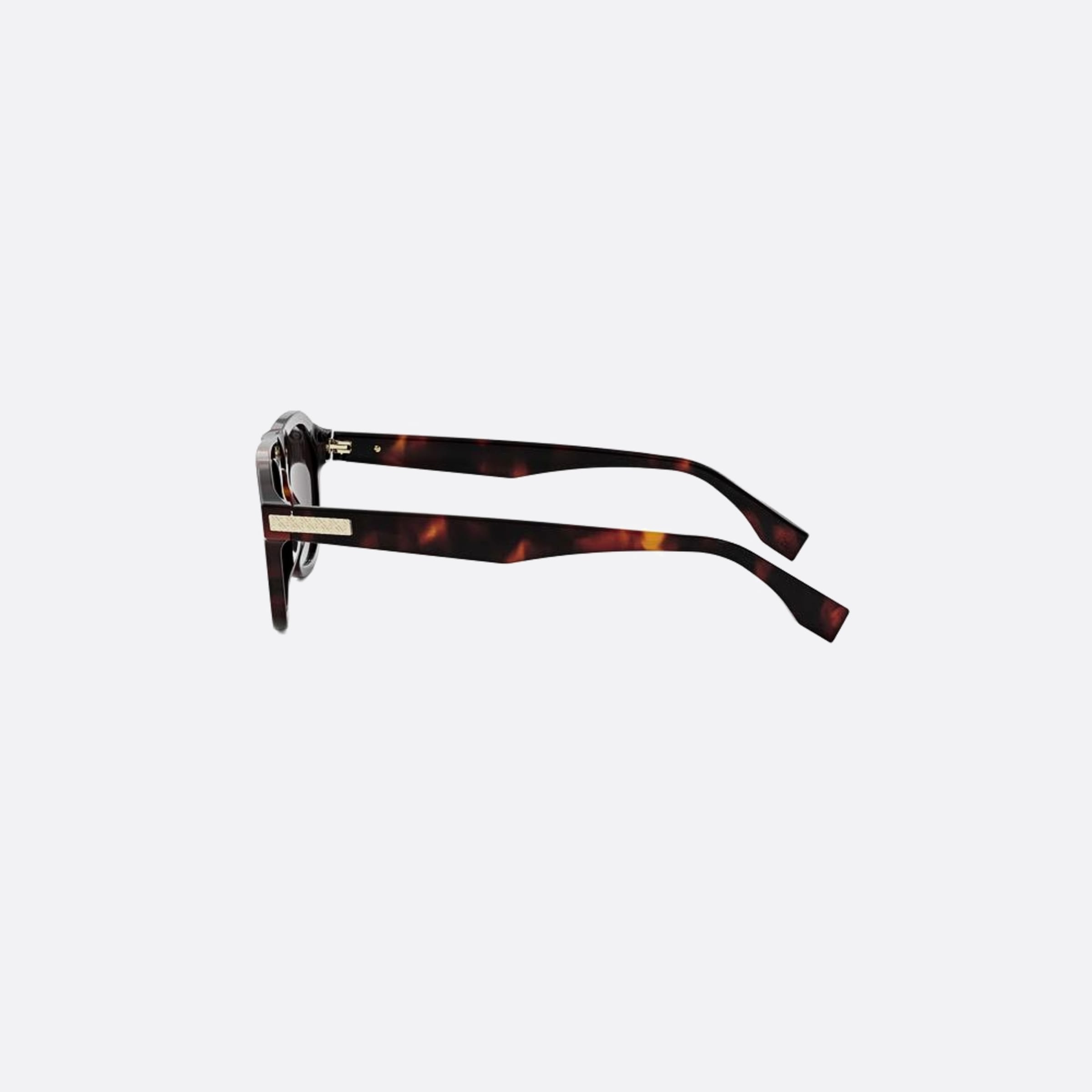 Fendi 52mm Fendi Essential 55s Havana Rectangle Men Sunglasses - Detail View
