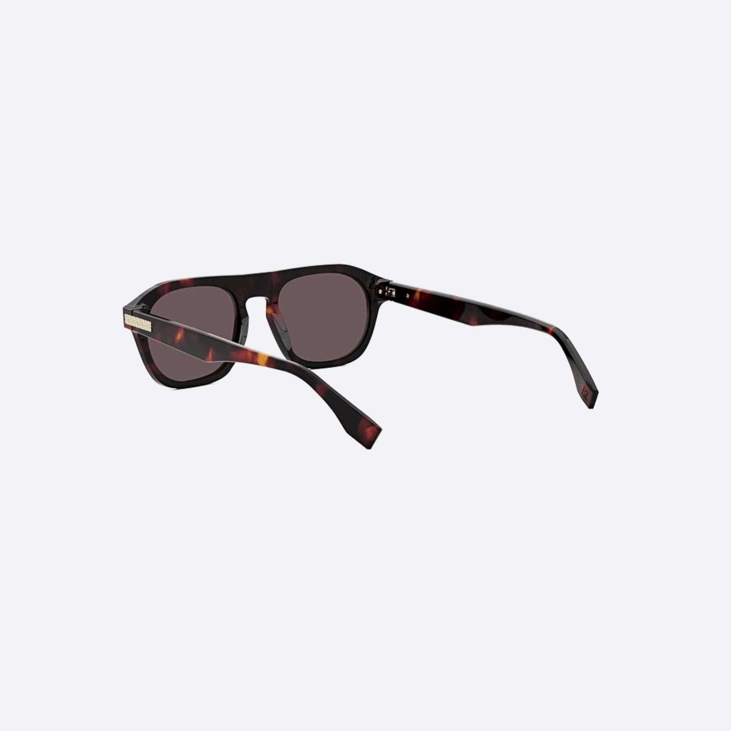 Fendi 52mm Fendi Essential 55s Havana Rectangle Men Sunglasses - Lifestyle Shot