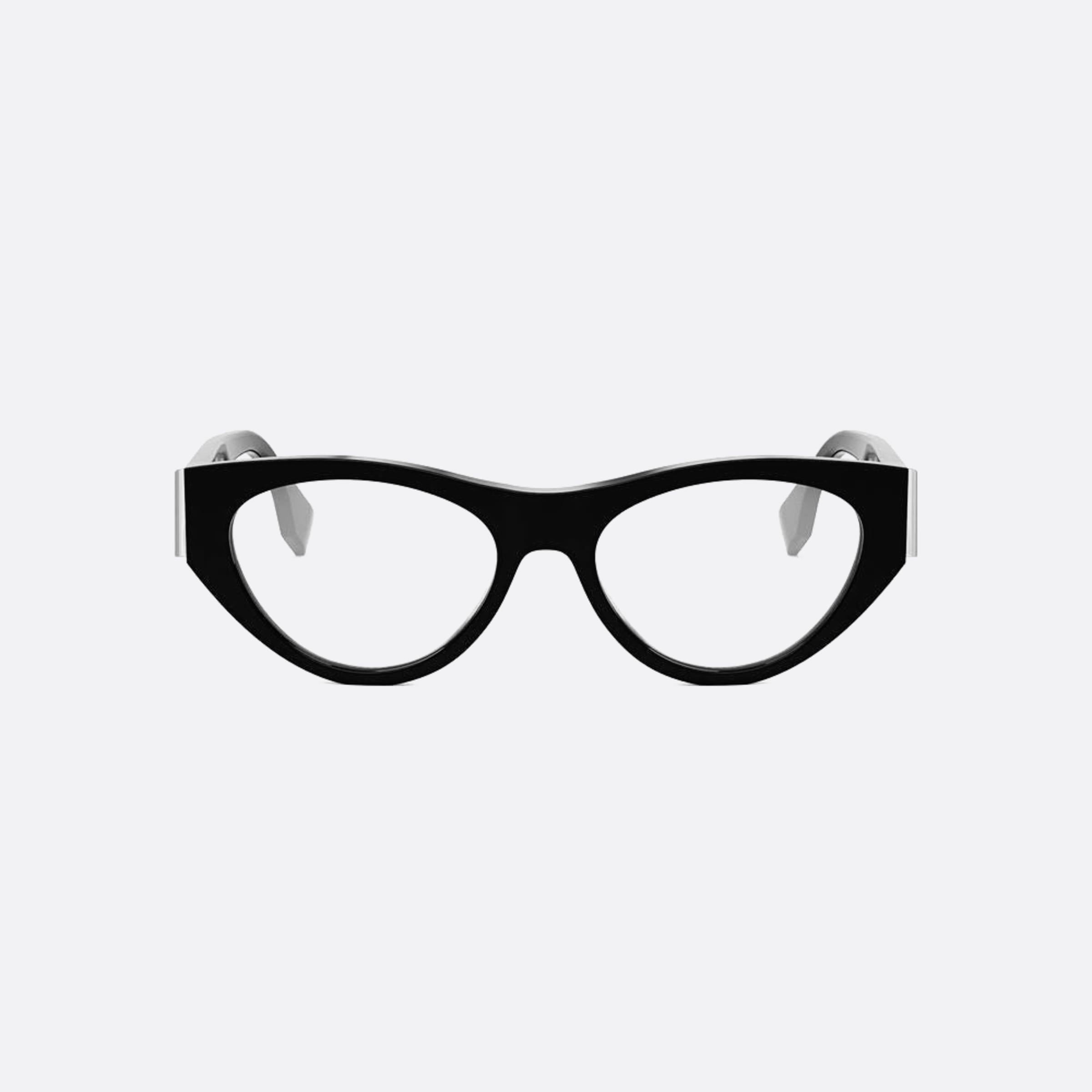 Fendi 52mm Fendi First Black Cat Eye Women Eyeglasses - Main View