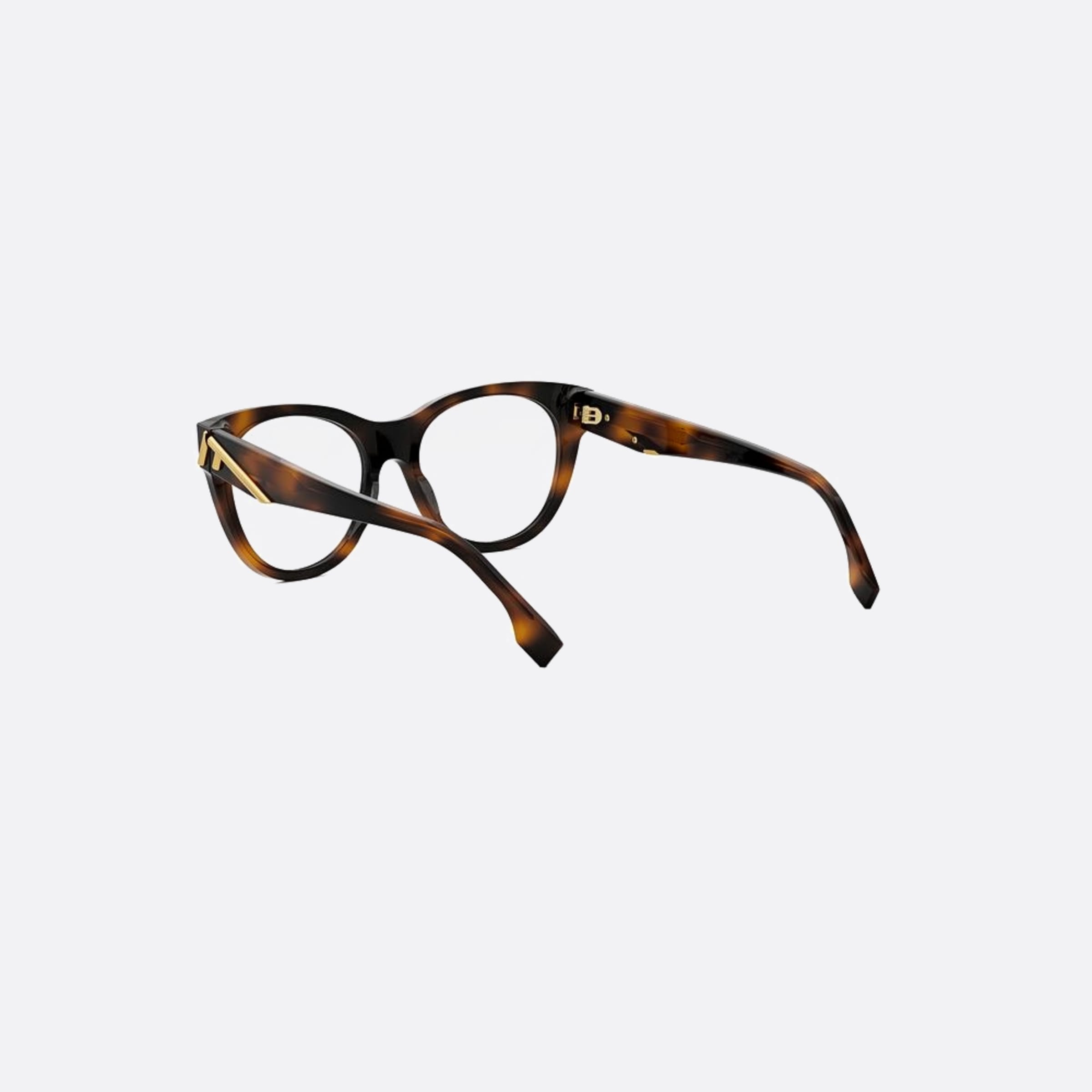 Fendi 53mm Fendi First Havana Round Women Eyeglasses - Lifestyle Shot