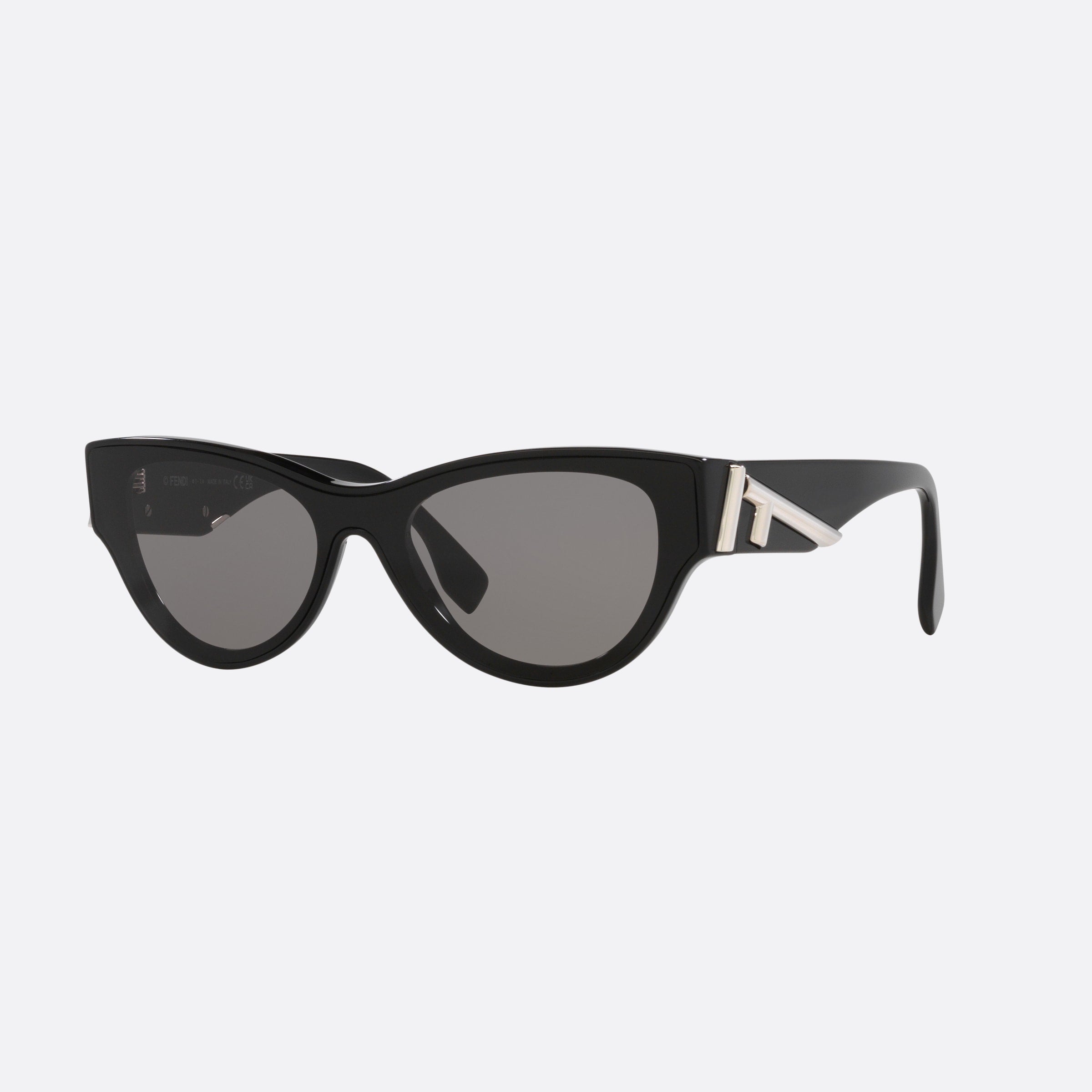 Fendi 60mm Fendi First Fe40135i 01a Black Round Women Sunglasses - Main View