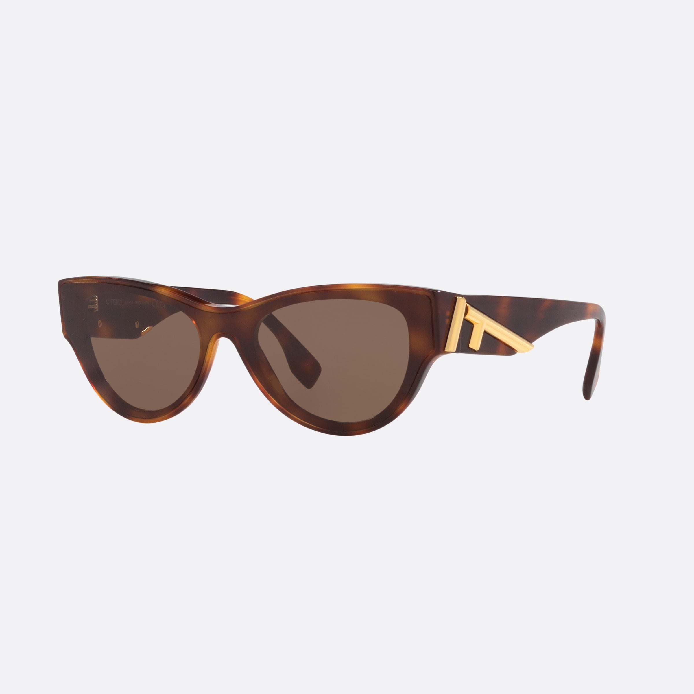 Fendi Fendi First Fe40135i 53e Tortoise Round Women Sunglasses - Main View