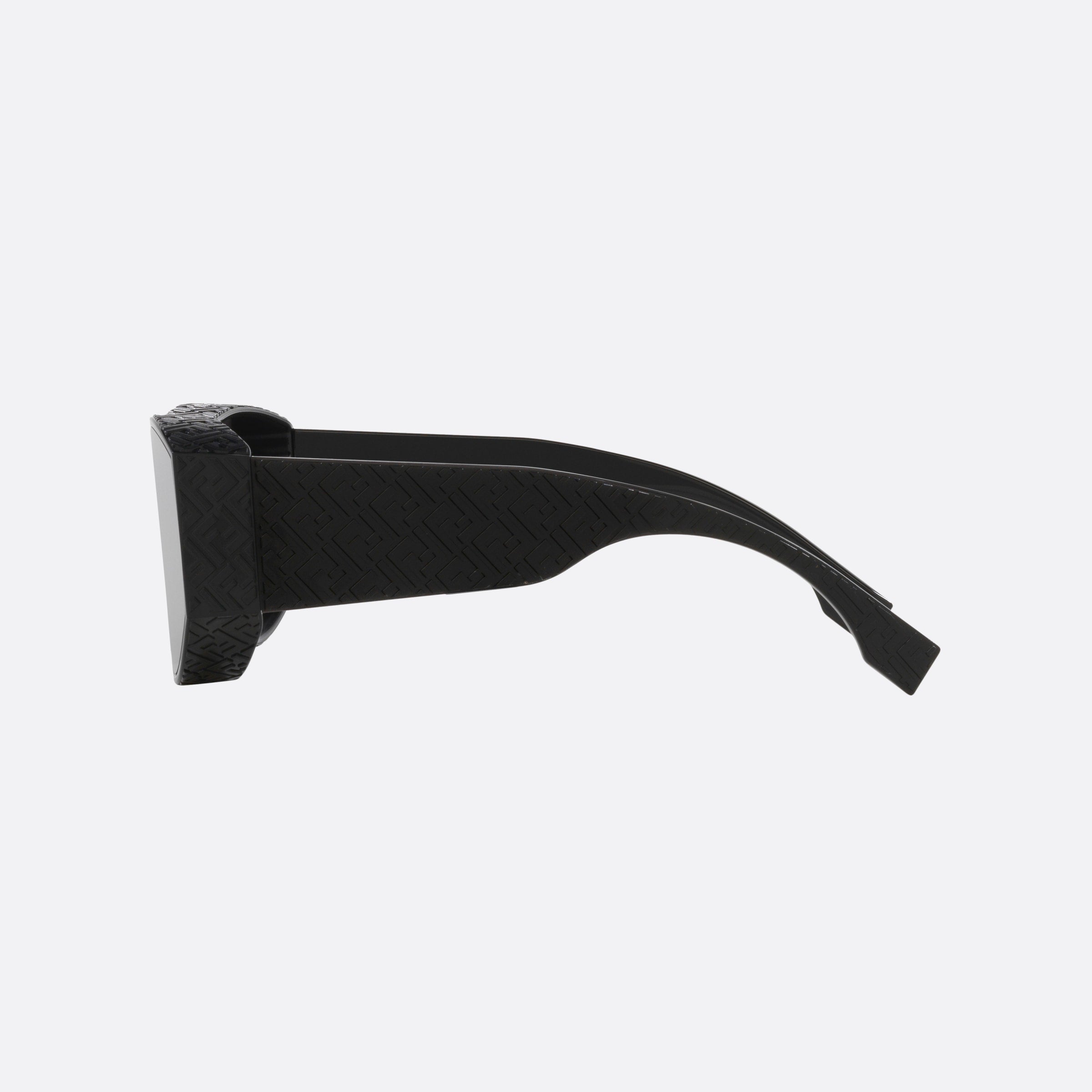 Fendi Fendi Lab Fe40128i 01a Black Irregular Men Sunglasses - Detail View